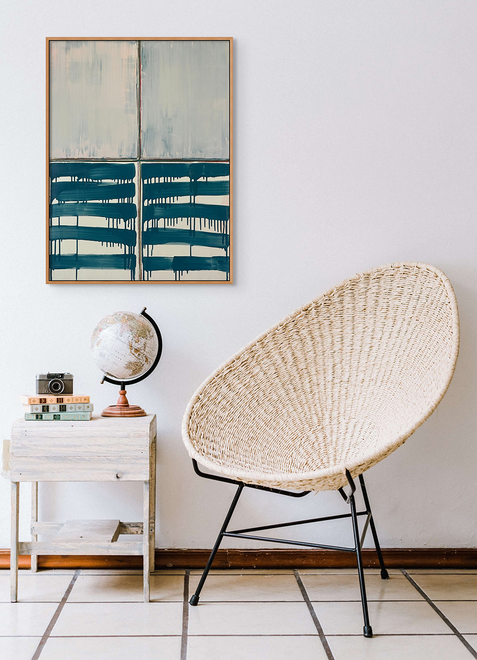 Artwork by Arvid Boecker, #1606, Made of Oil on Canvas/Wood 