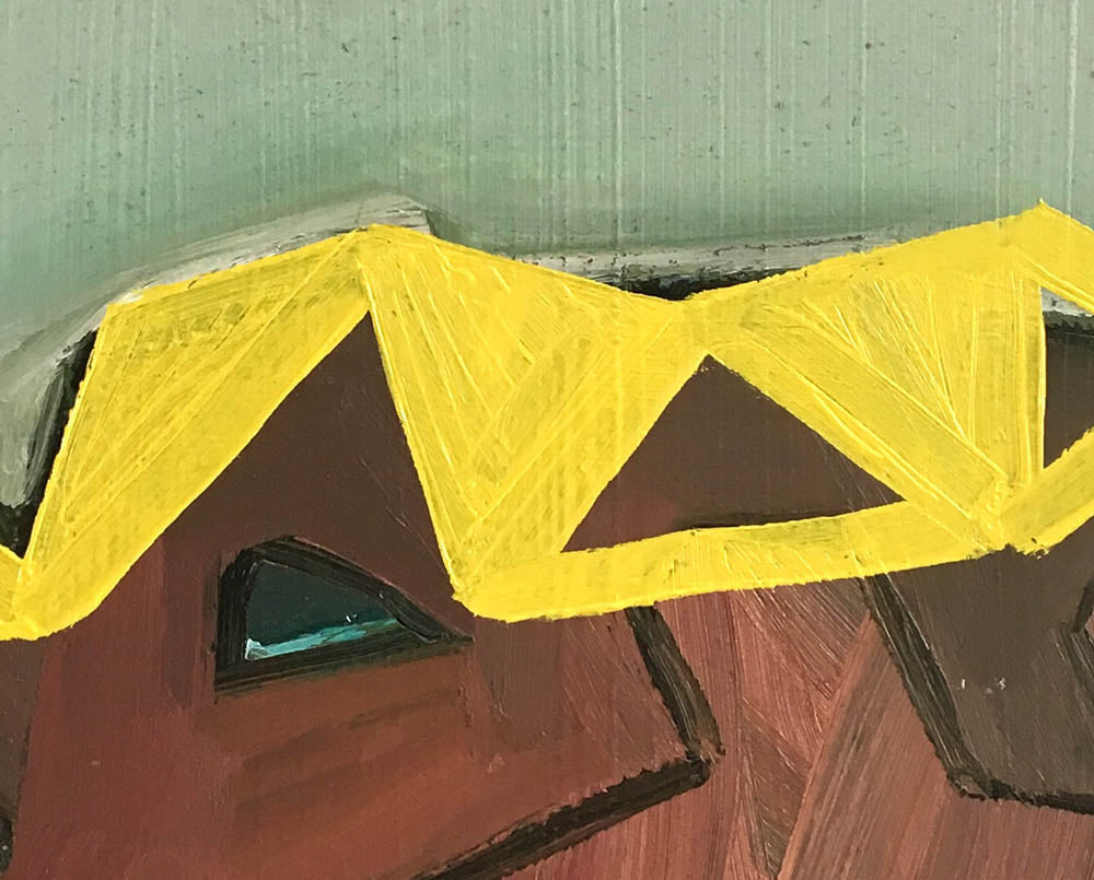 Artwork by Ashlynn Browning, Cerebellum, Made of Oil on panel 