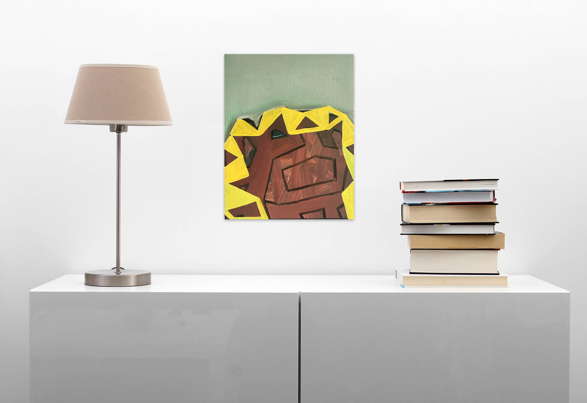 Artwork by Ashlynn Browning, Cerebellum, Made of Oil on panel 