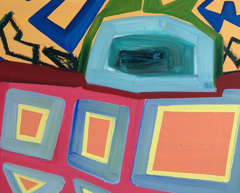 Artwork by Ashlynn Browning, Cuckoo, Made of Oil on panel 