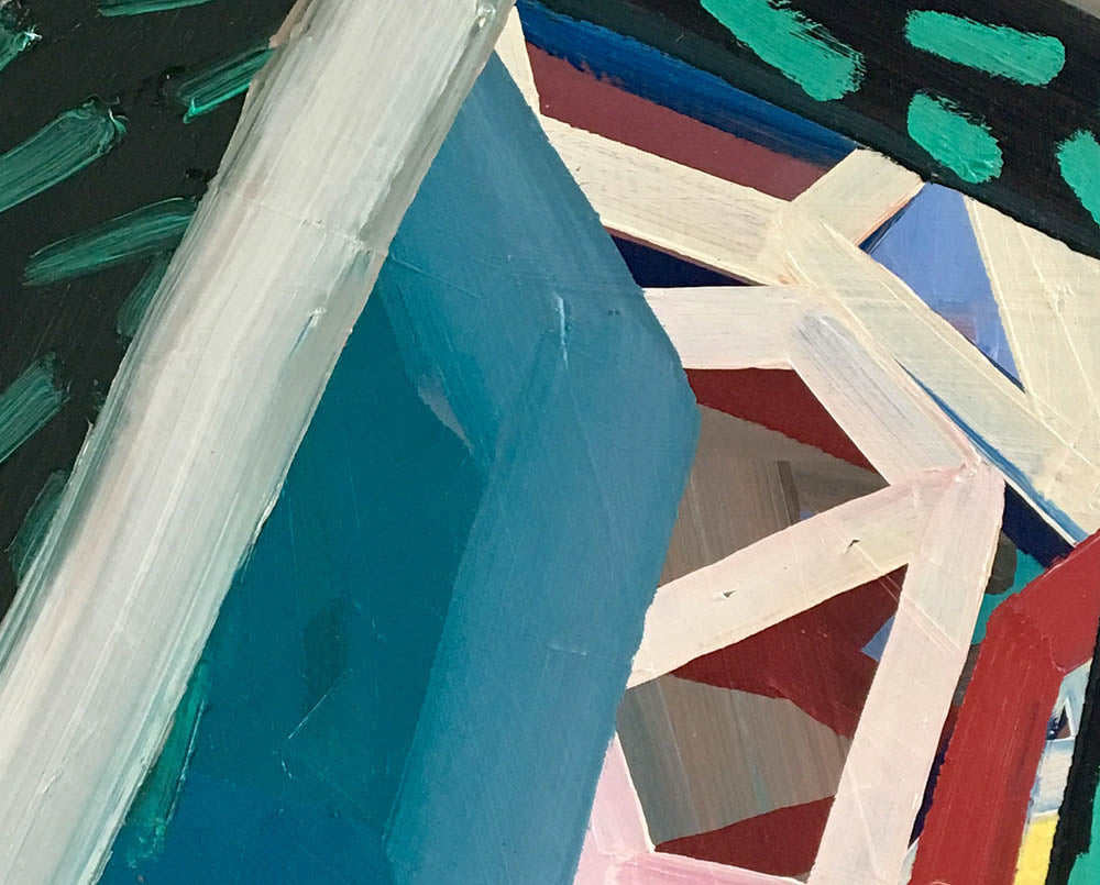 Artwork by Ashlynn Browning, Frenetic, Made of Oil on panel 