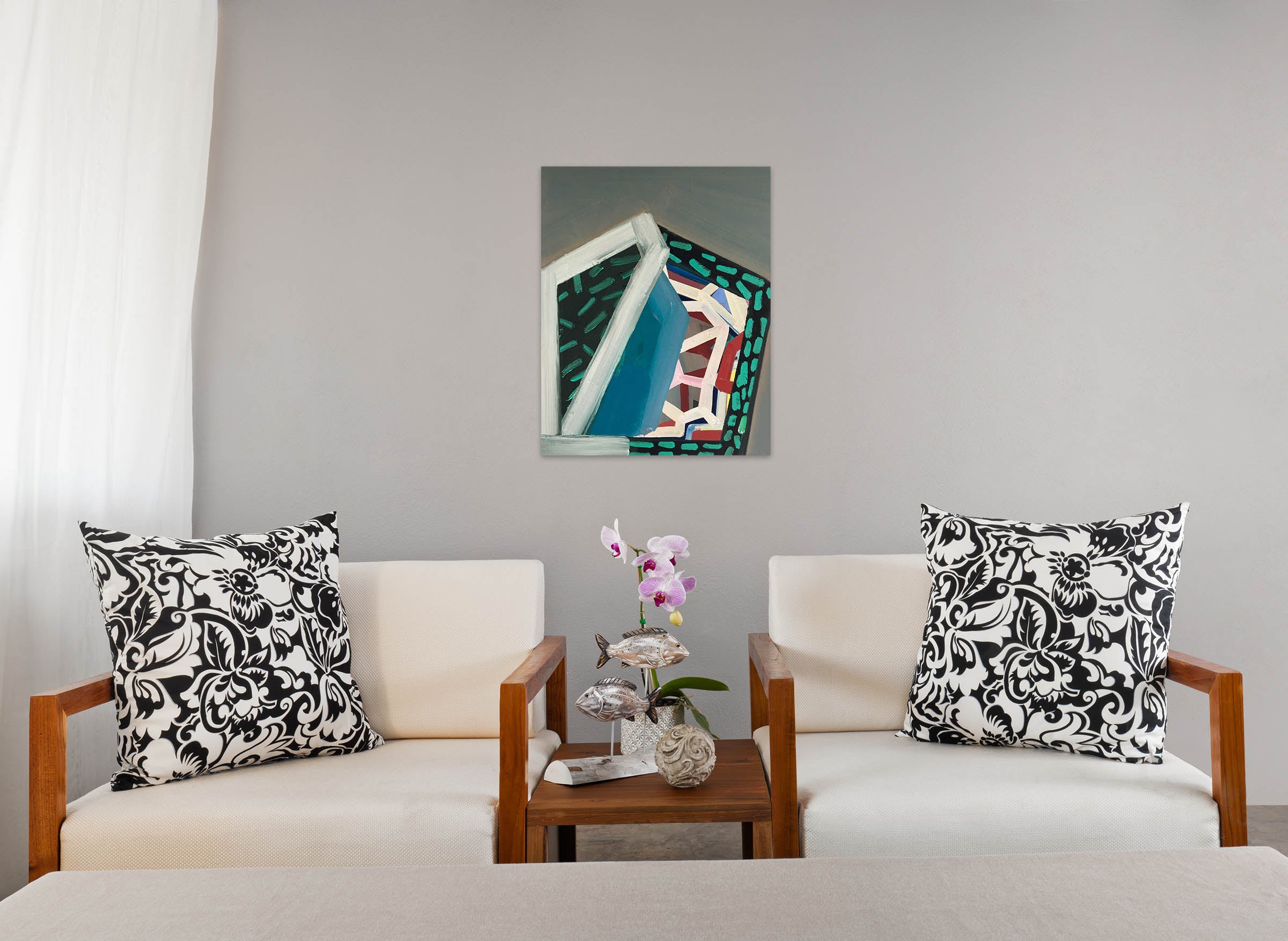 Artwork by Ashlynn Browning, Frenetic, Made of Oil on panel 