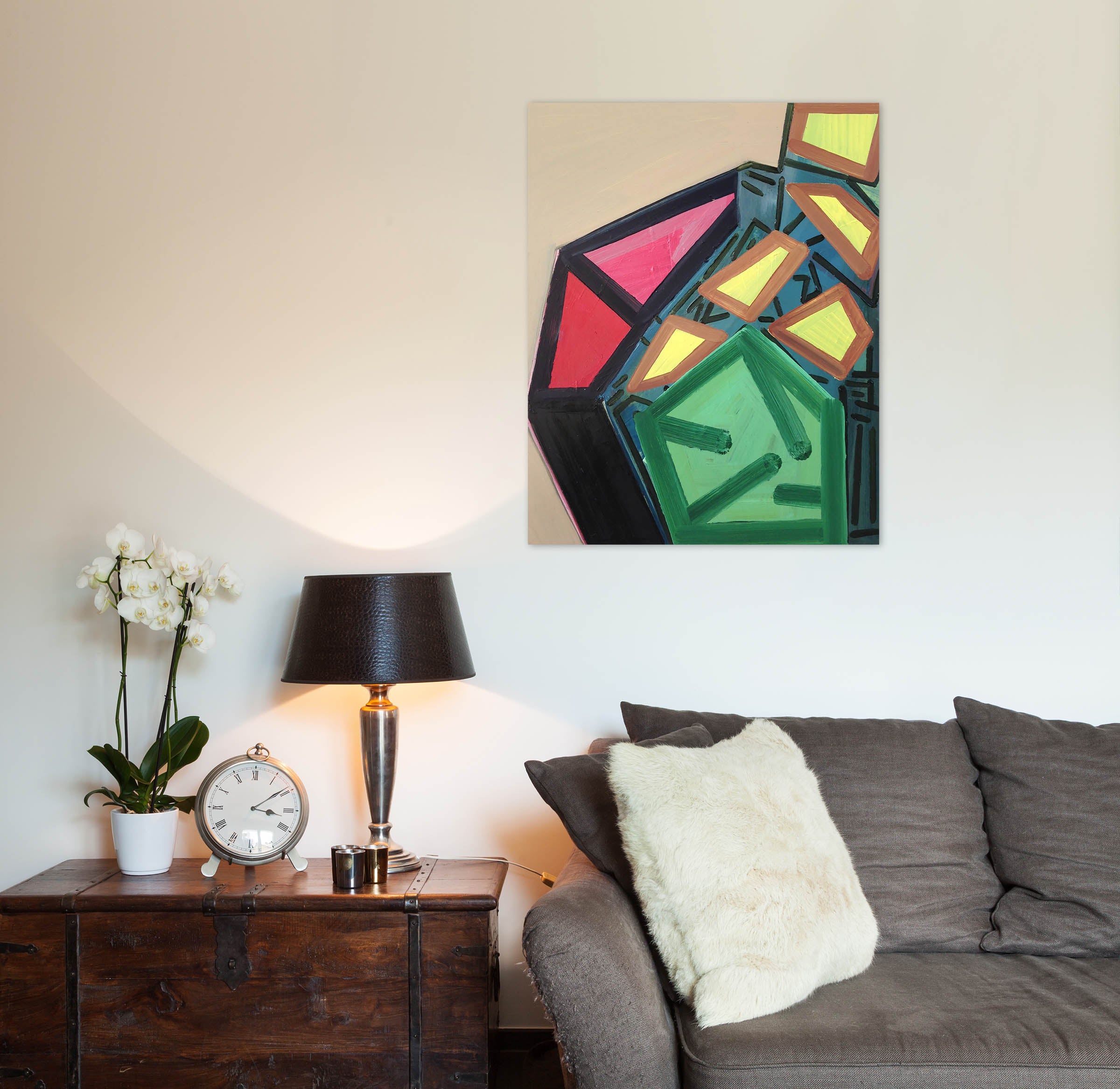 Artwork by Ashlynn Browning, Intersection, Made of Oil on panel 