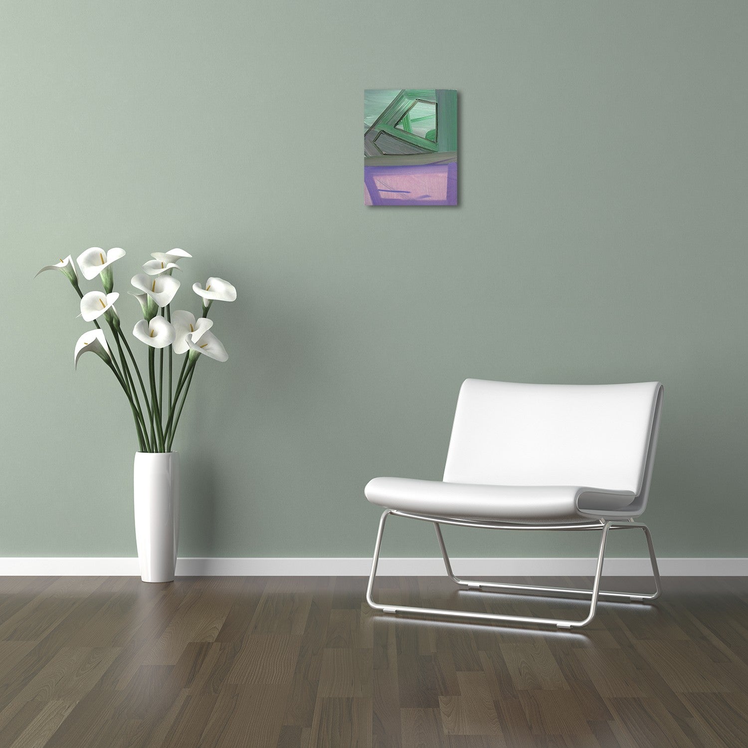 Artwork by Ashlynn Browning, Purple Lush, Made of Oil on panel 