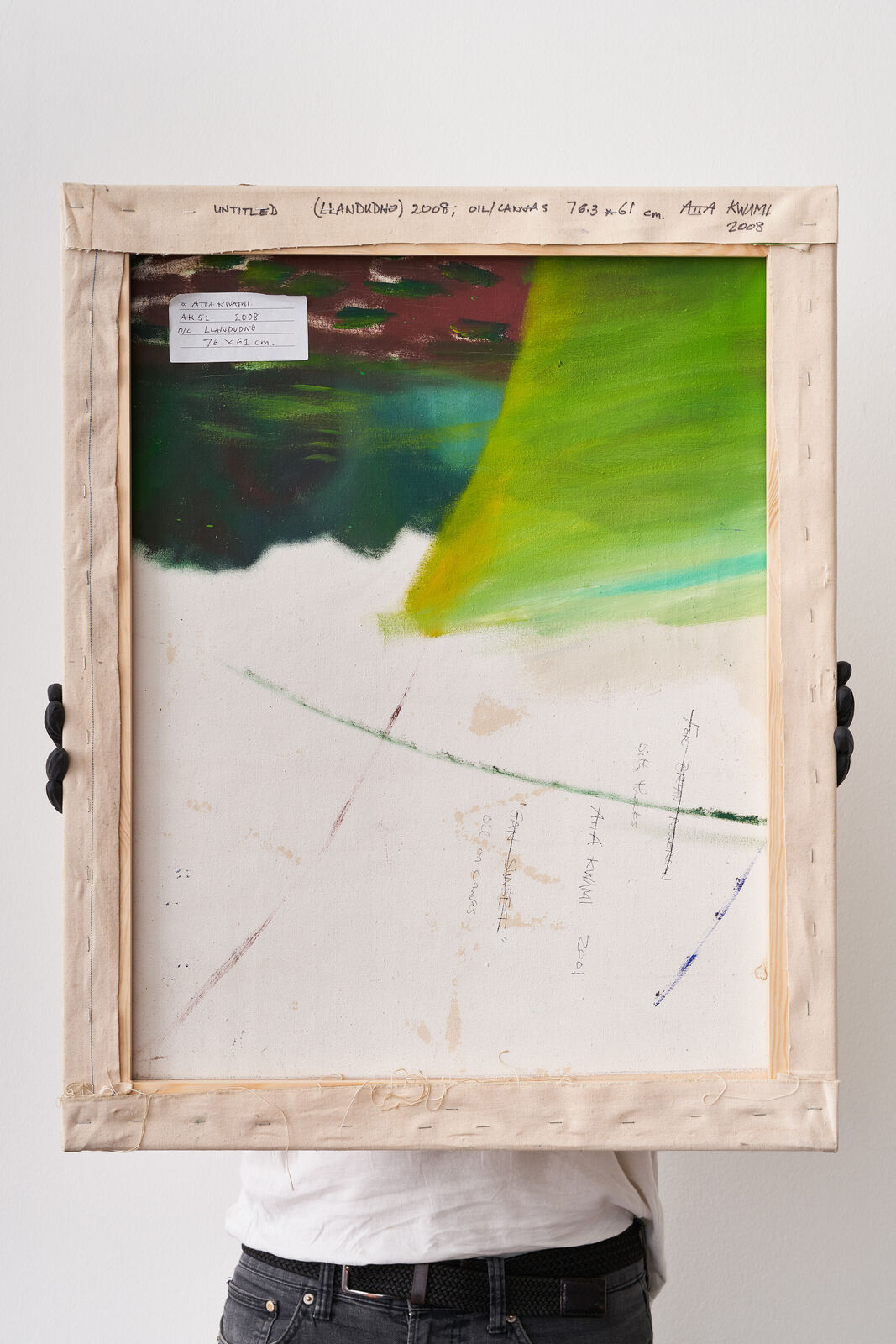 Artwork by Atta Kwami, Llandudno, Made of Oil on canvas 