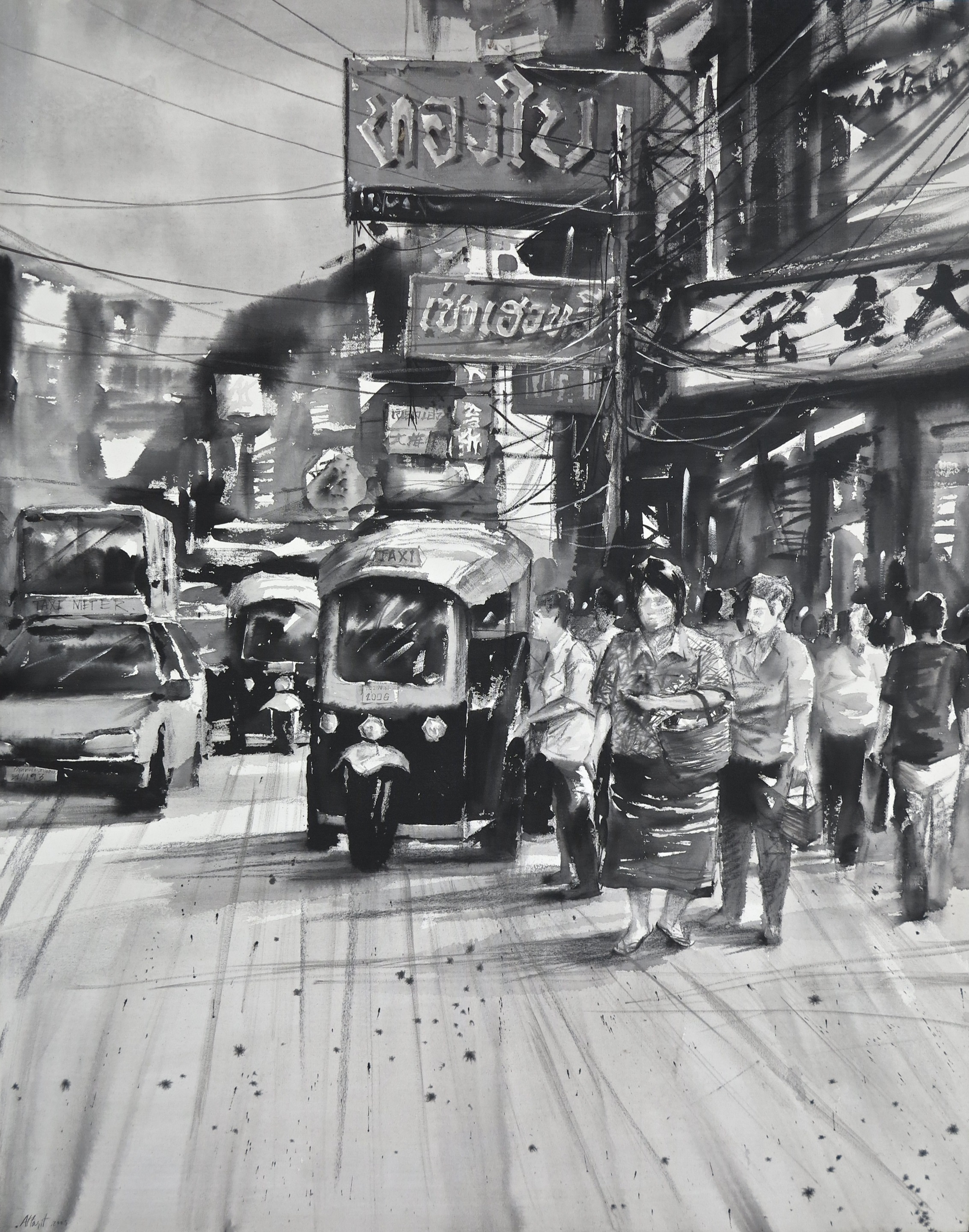 Streets of Bangkok by Attasit Pokpong, 2005