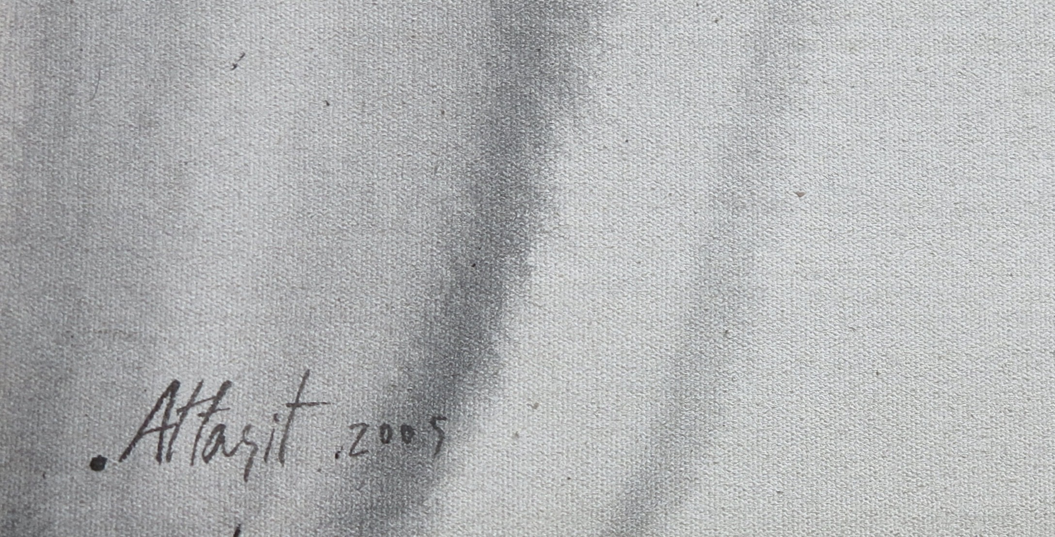 Artwork by Attasit Pokpong, Streets of Bangkok, Made of Oil On Canvas 