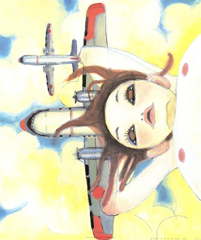 Artwork by Aya Takano, Fallin'-Manma-Air, Made of Offset print 