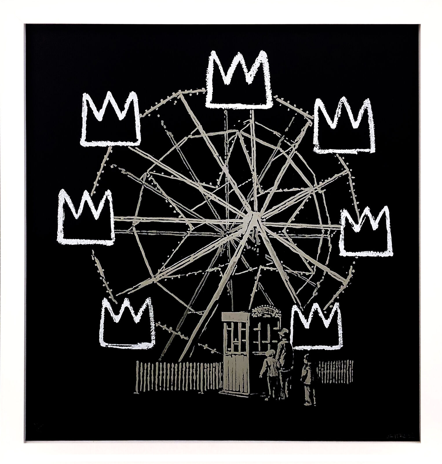 BANKSQUIAT (BLACK) by Banksy, 2019