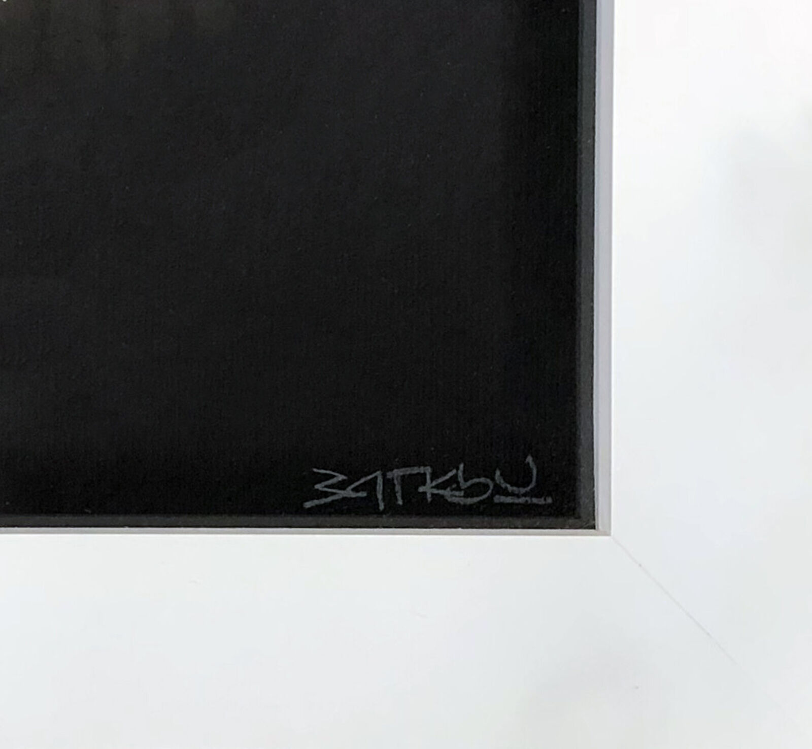 Artwork by Banksy, BANKSQUIAT (BLACK), Made of Screen Print 