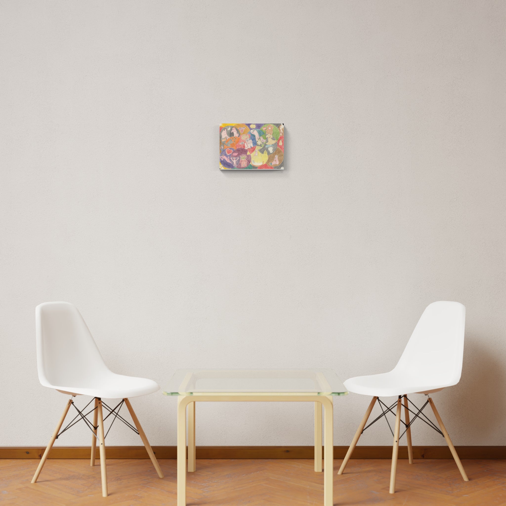 Artwork by Barbara Demlczuk, Untitled, Made of Pencil, coloured pencils 