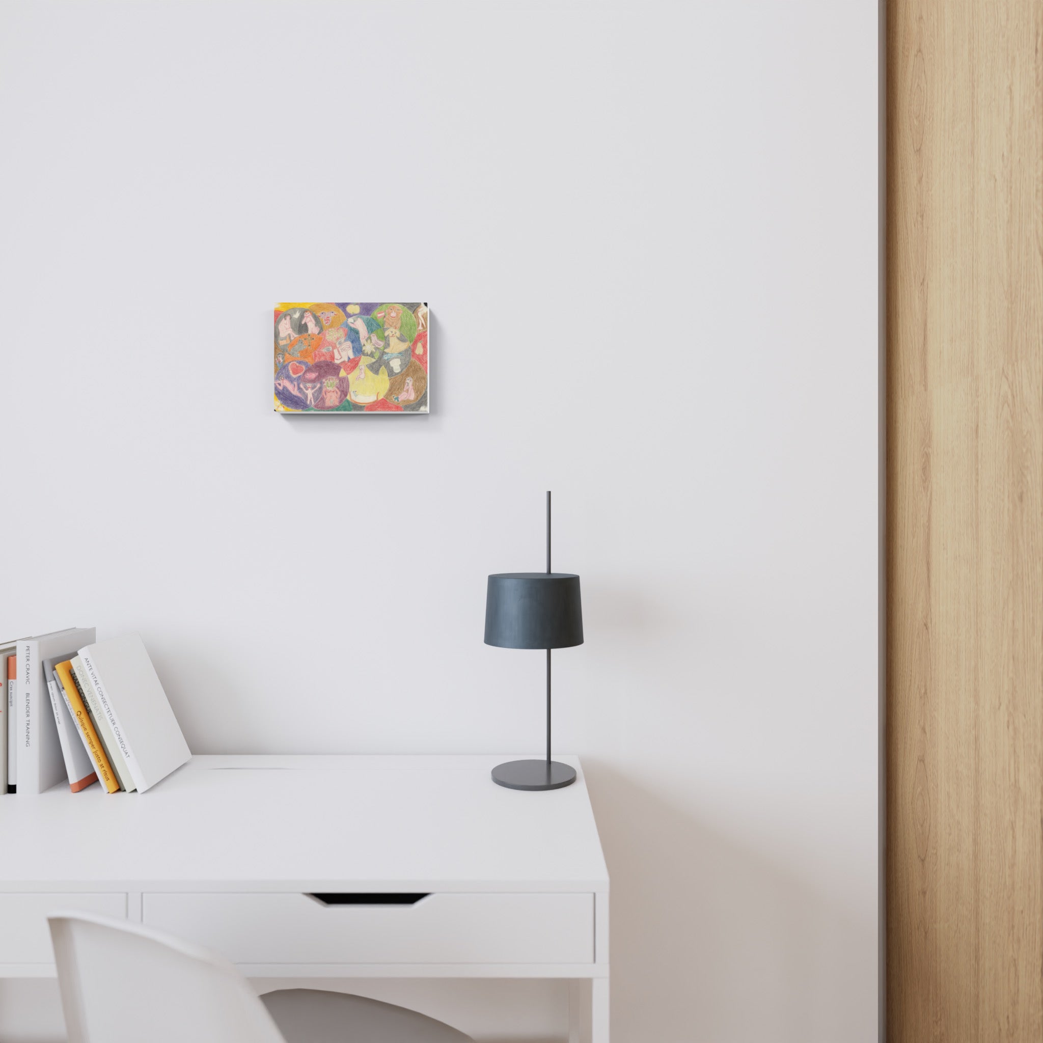 Artwork by Barbara Demlczuk, Untitled, Made of Pencil, coloured pencils 