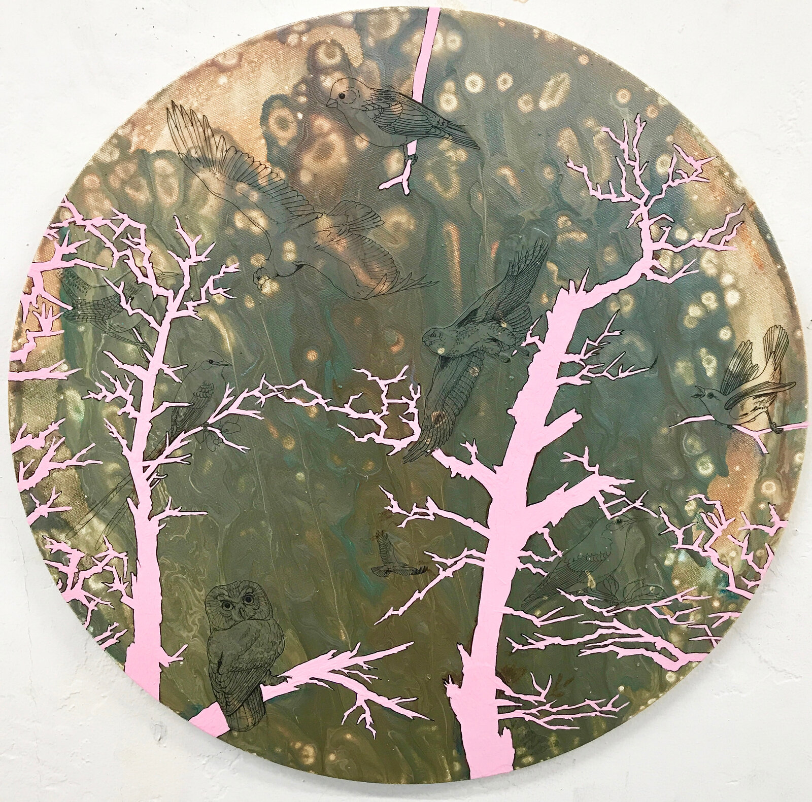BIRD TREES by Barbara Strasen, 2019
