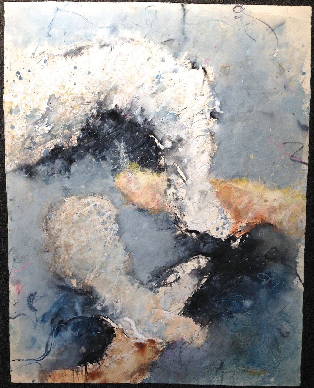 Crossing paths by Baruj Salinas, 1983