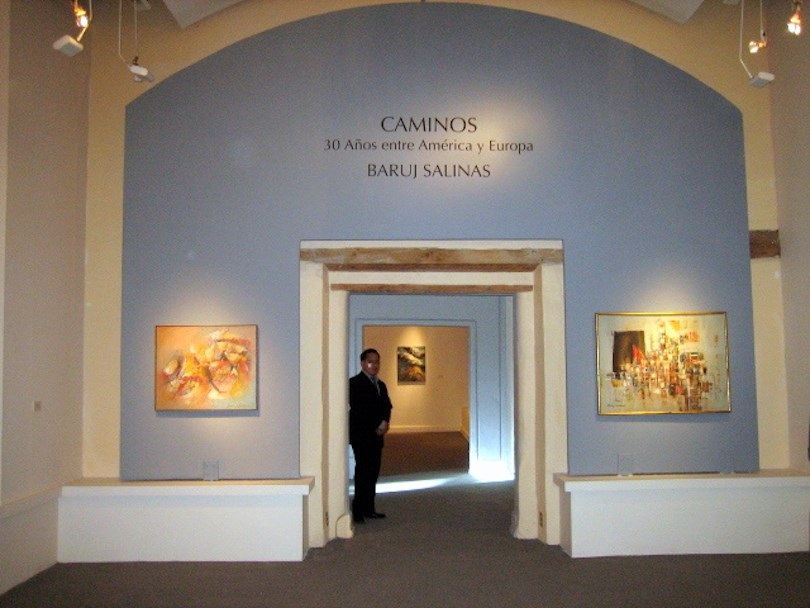 Artwork by Baruj Salinas, Curved signs, Made of Mixed Media On Paper 
