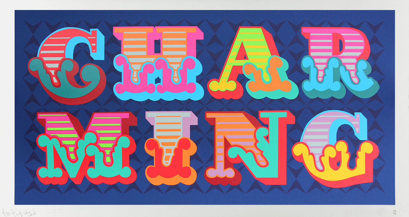 CHARMING by Ben Eine, 2016