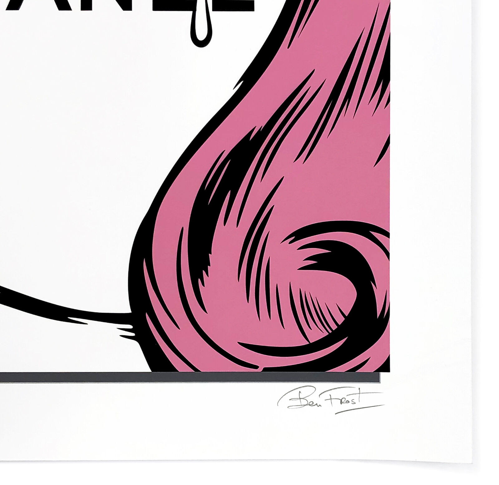 Artwork by Ben Frost, EFFORTLESS, Made of Giclee On Paper 