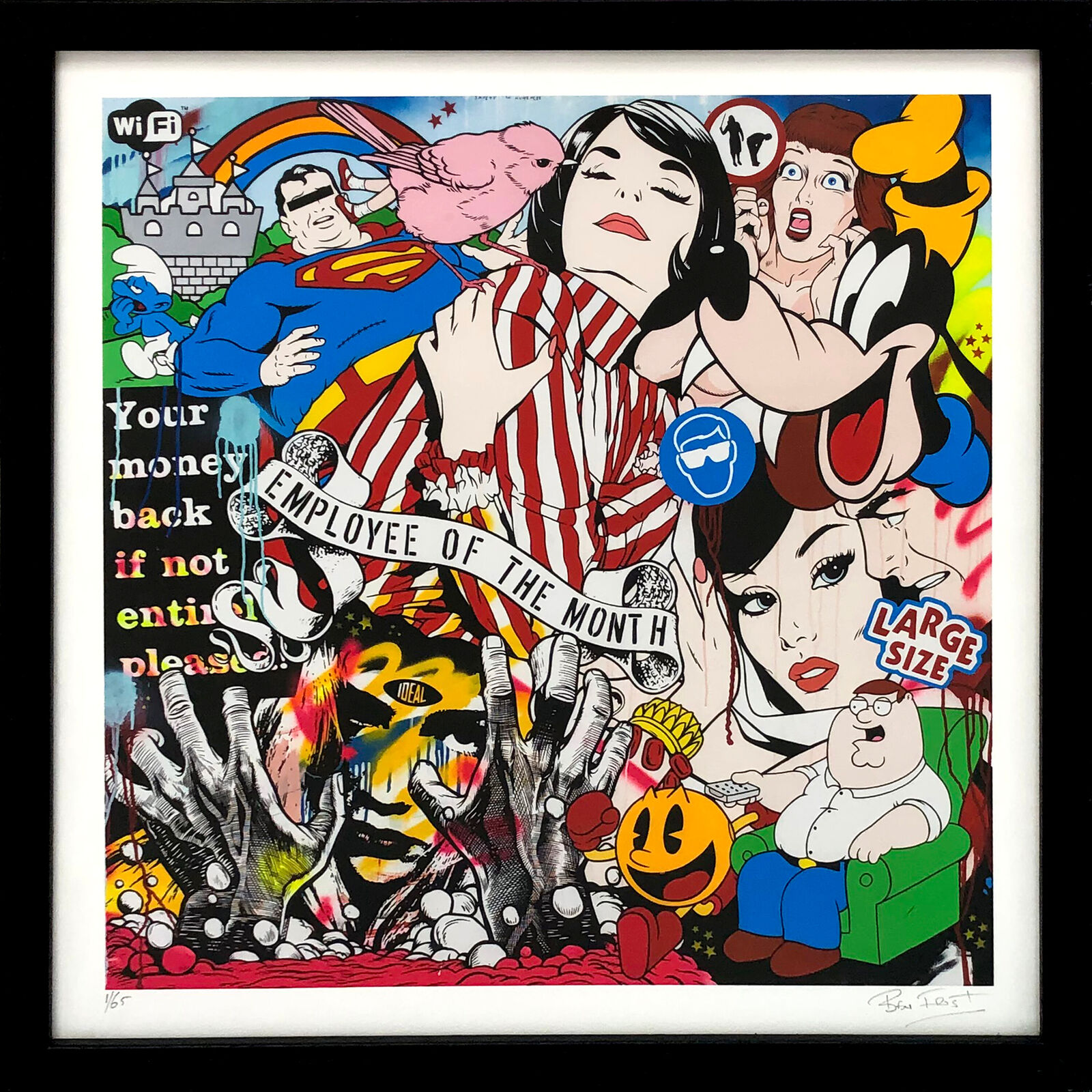 EMPLOYEE OF THE MONTH by Ben Frost, 2014