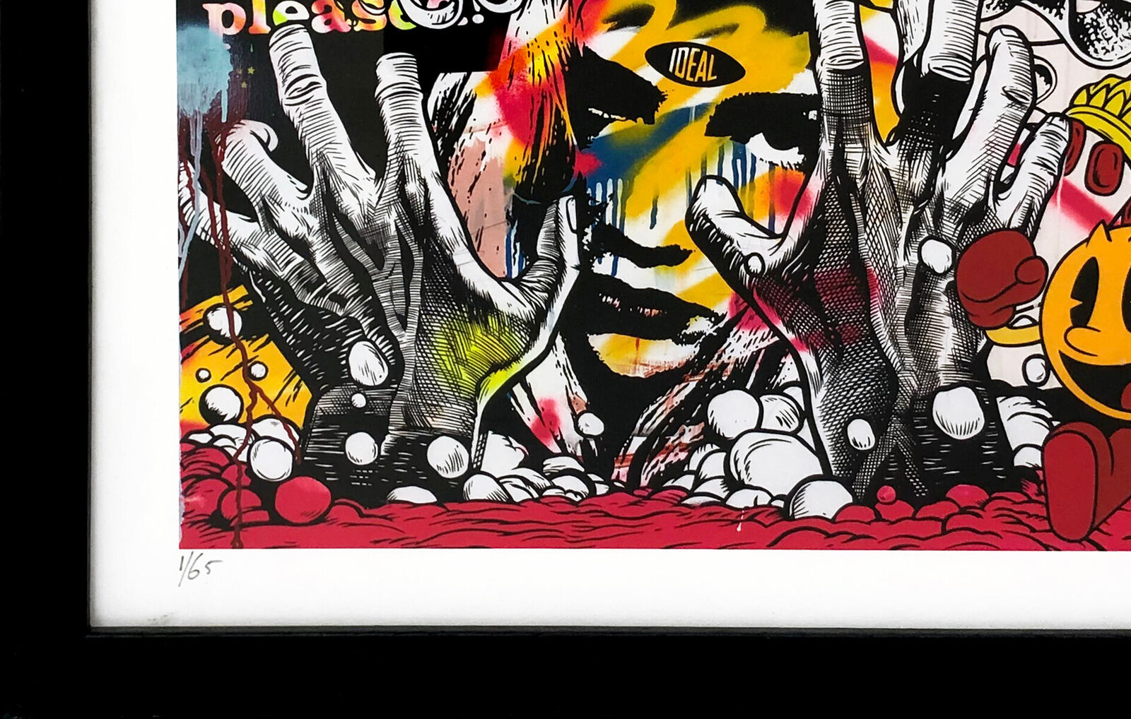 Artwork by Ben Frost, EMPLOYEE OF THE MONTH, Made of Screen Print 