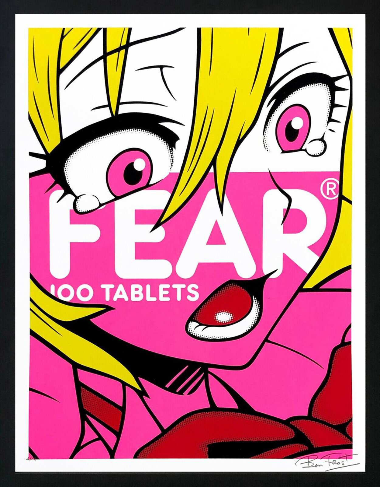 Ben Frost | Fear (Pink) (2016) | MutualArt