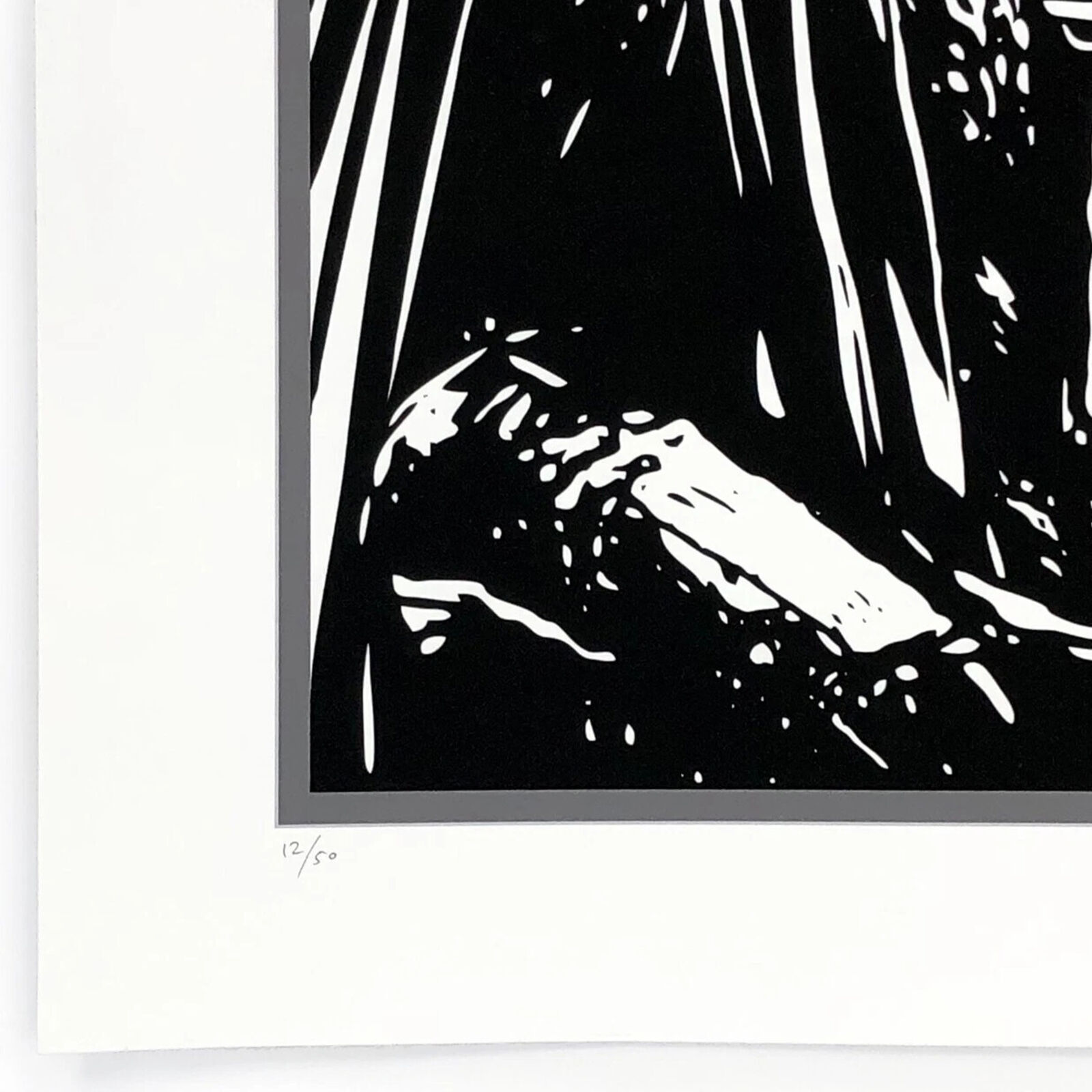 Artwork by Ben Frost, The Dark Side (hand signed screen print), Made of Giclee On Paper 