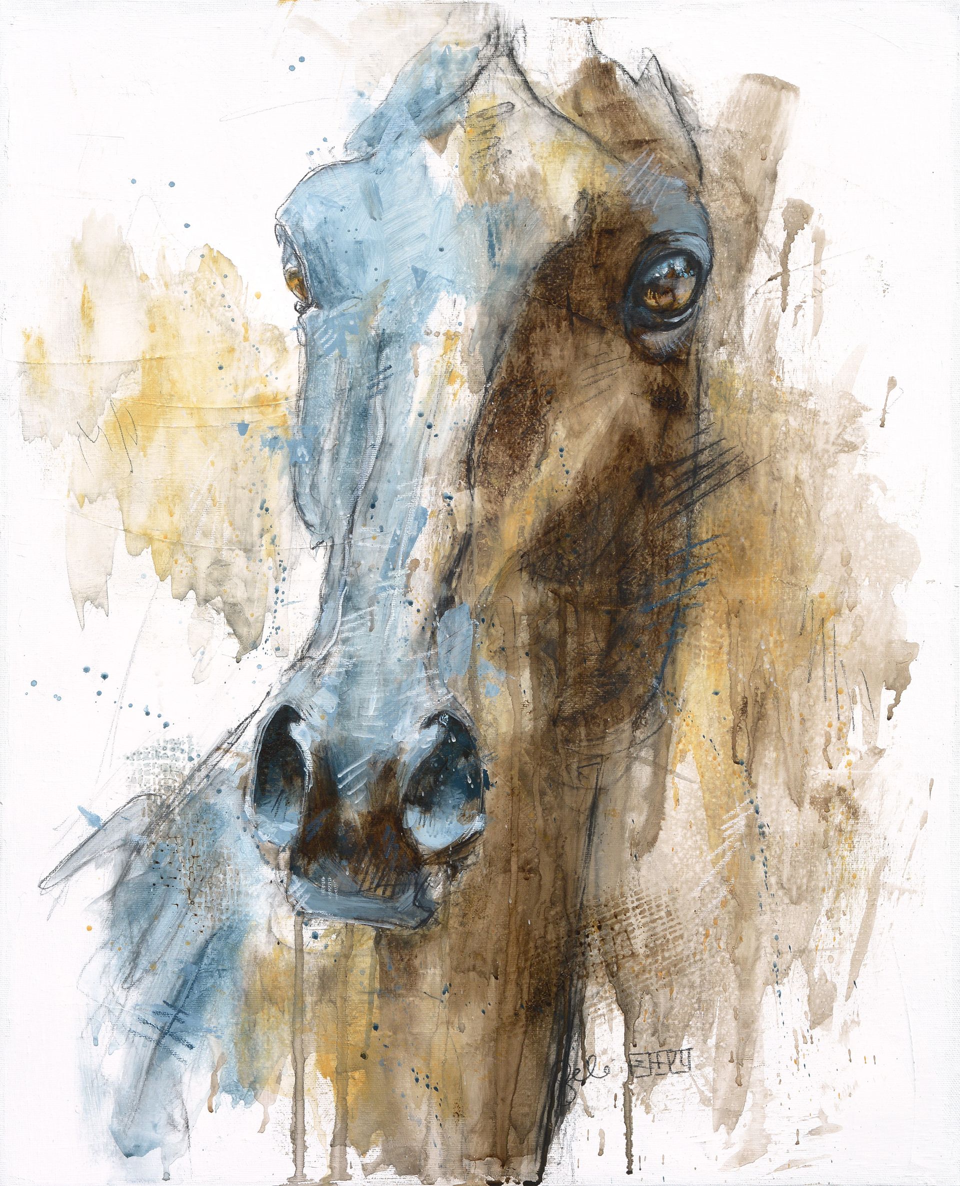 Face to Face 71t by Bénédicte Gele, 2024