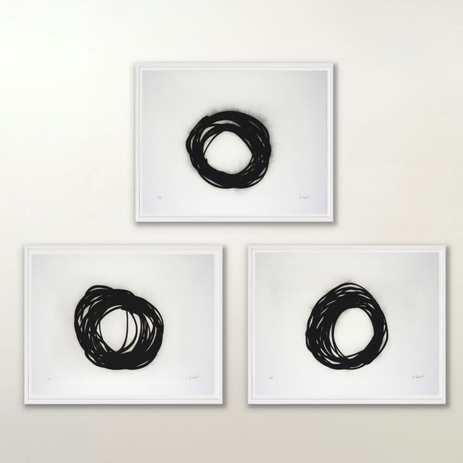 Grib (Portfolio of 3) by Bernar Venet, 2015