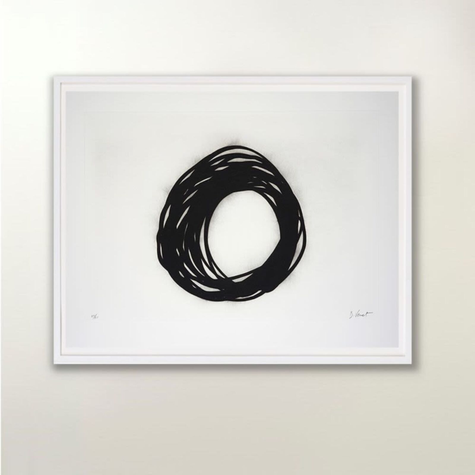 Artwork by Bernar Venet, Grib (Portfolio of 3), Made of 3 Etchings 