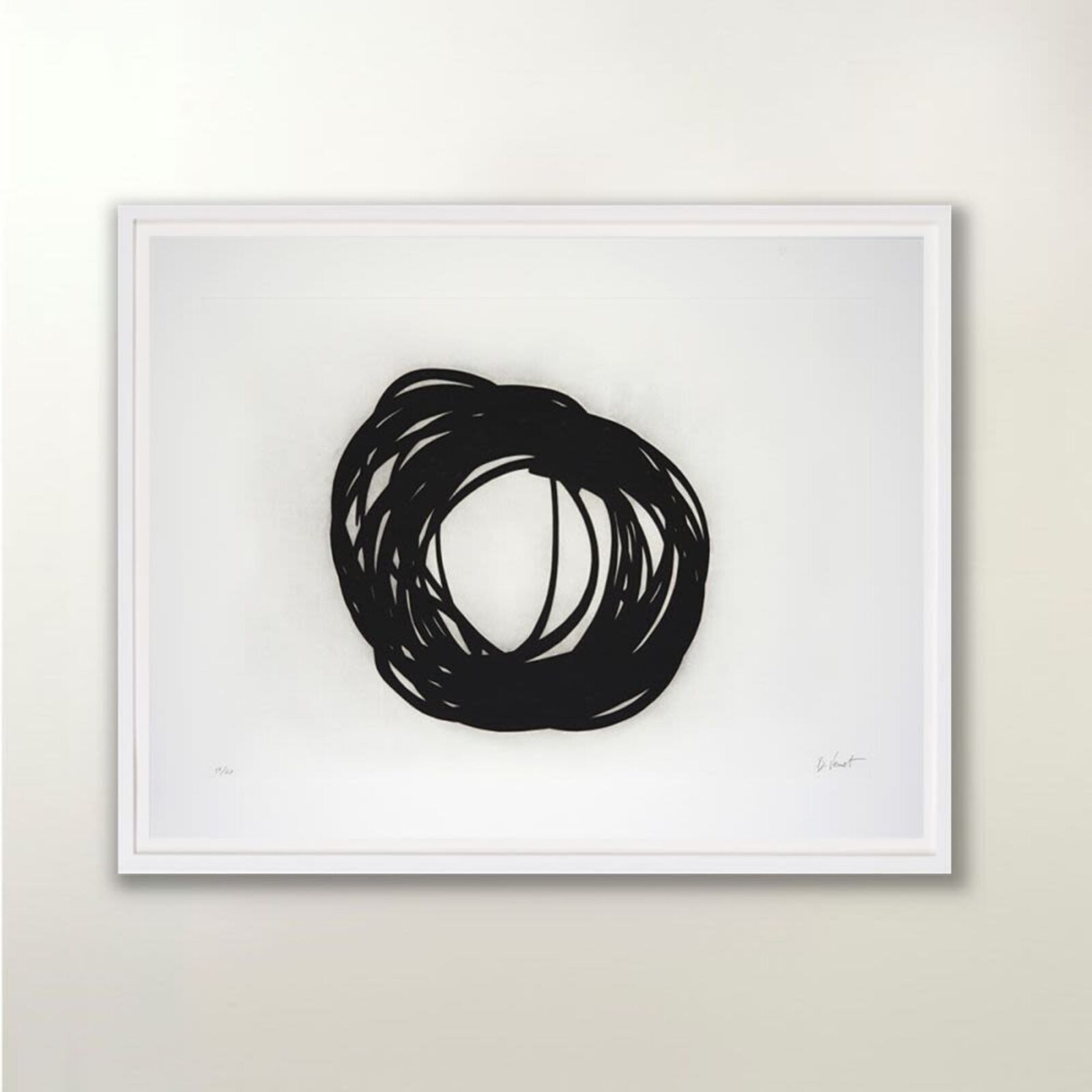 Artwork by Bernar Venet, Grib (Portfolio of 3), Made of 3 Etchings 