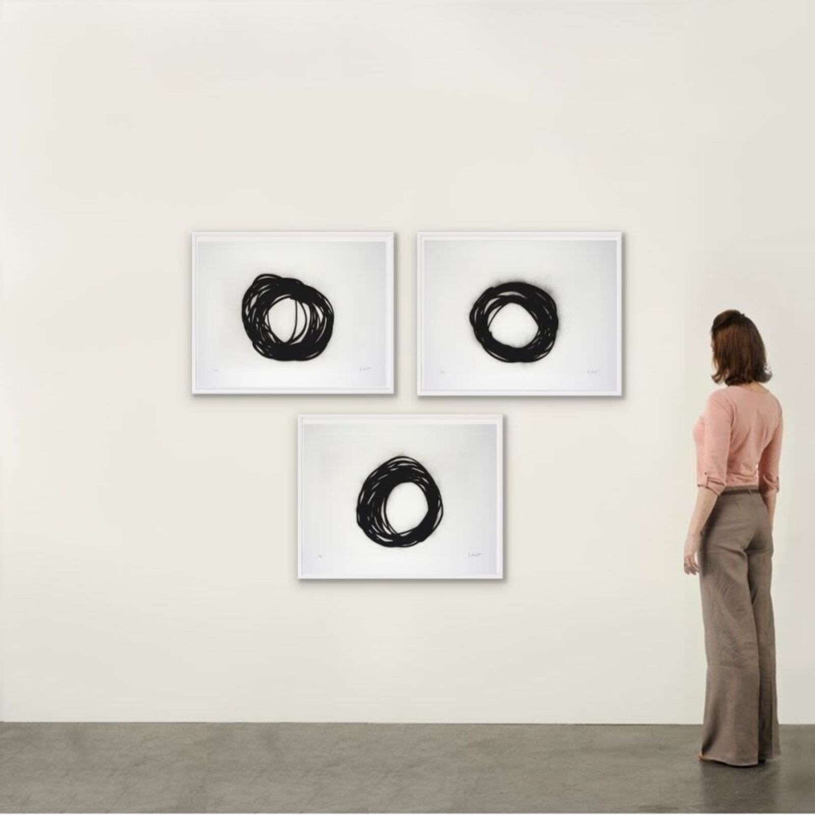 Artwork by Bernar Venet, Grib (Portfolio of 3), Made of 3 Etchings 
