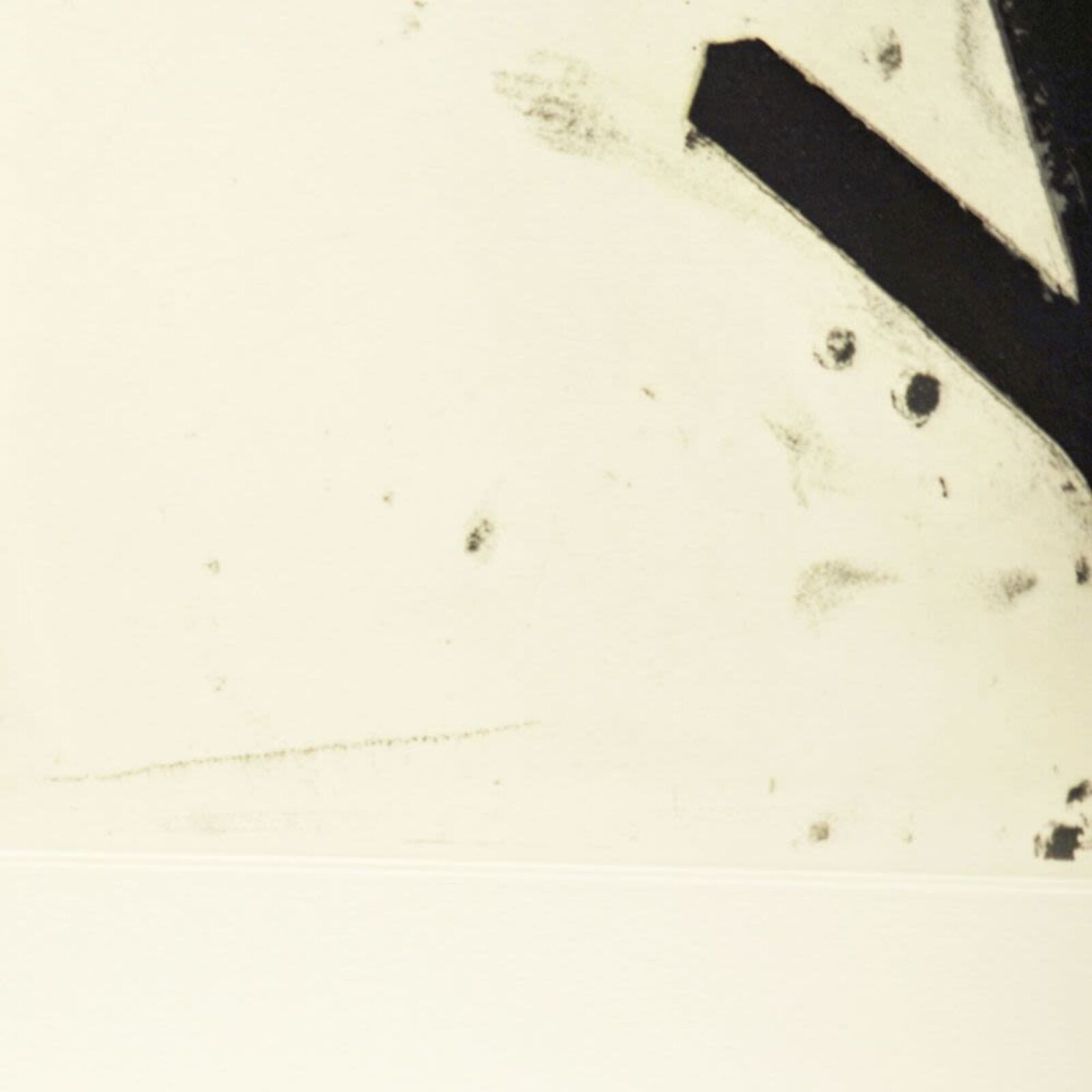 Artwork by Bernar Venet, Two Indeterminate Lines (Portfolio of 3), Made of Etching 