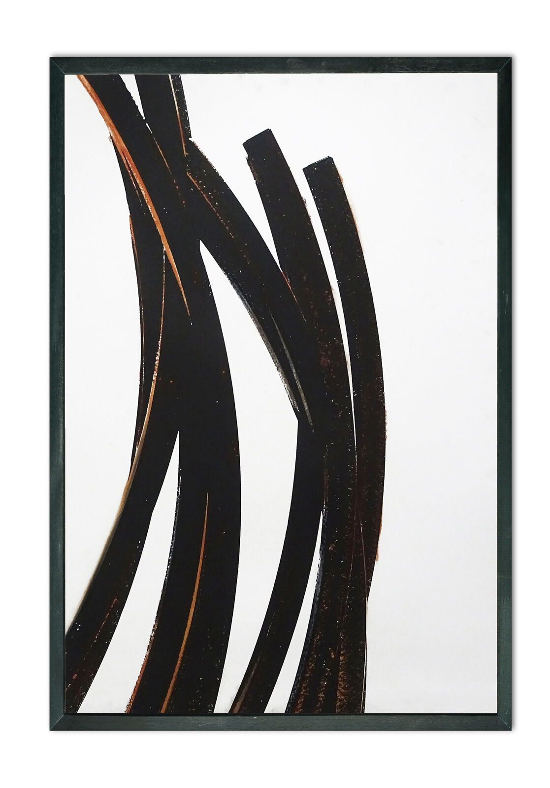 Artwork by Bernar Venet, IV, Made of Screenprints hand-colored with oil stick 