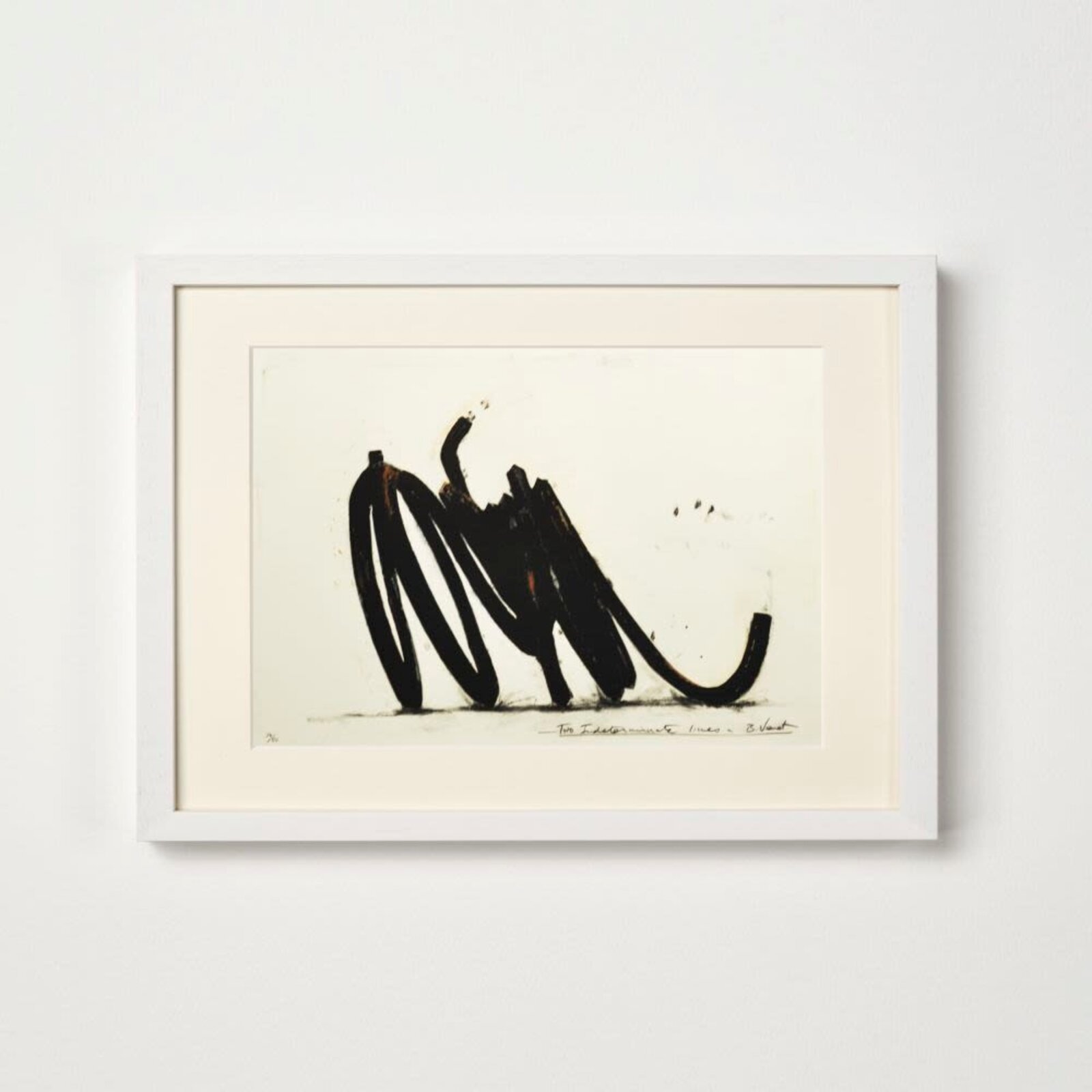 Two Indeterminate Lines (Portfolio of 3)