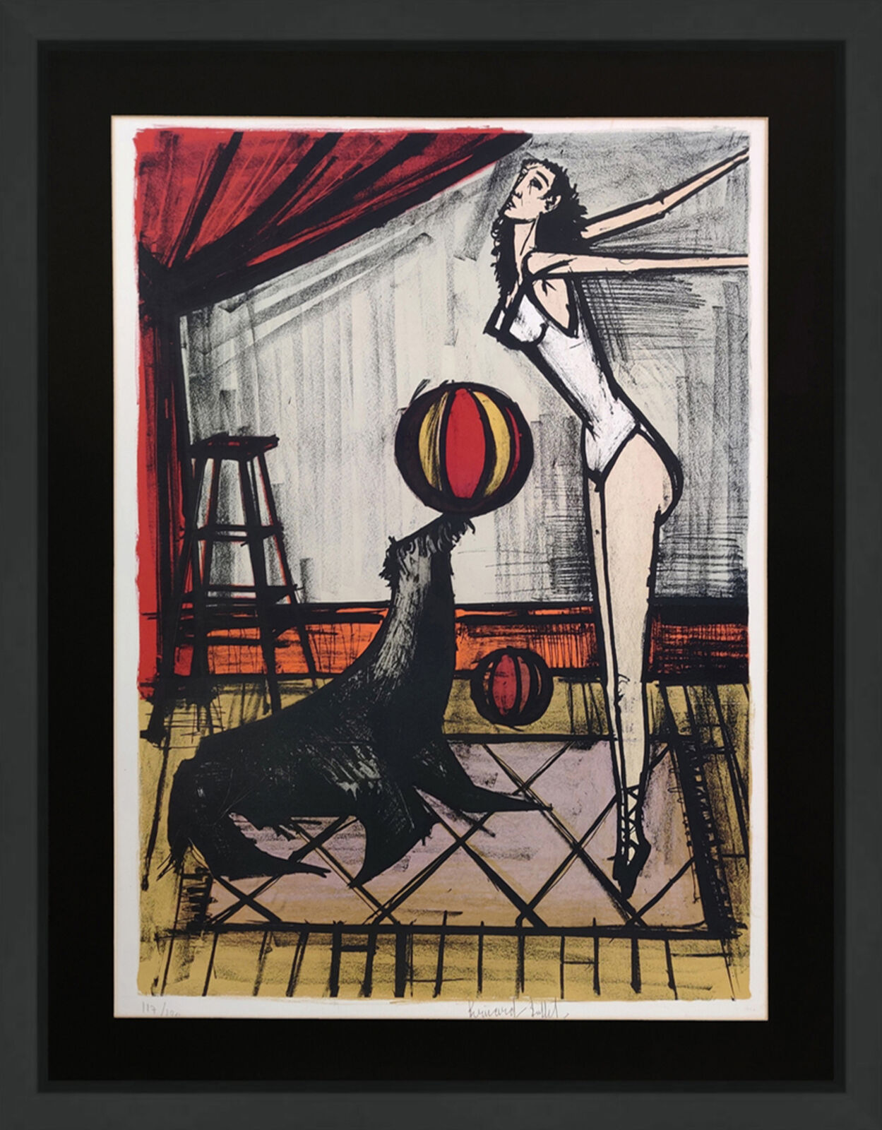 L'OTARIE by Bernard Buffet, 1968