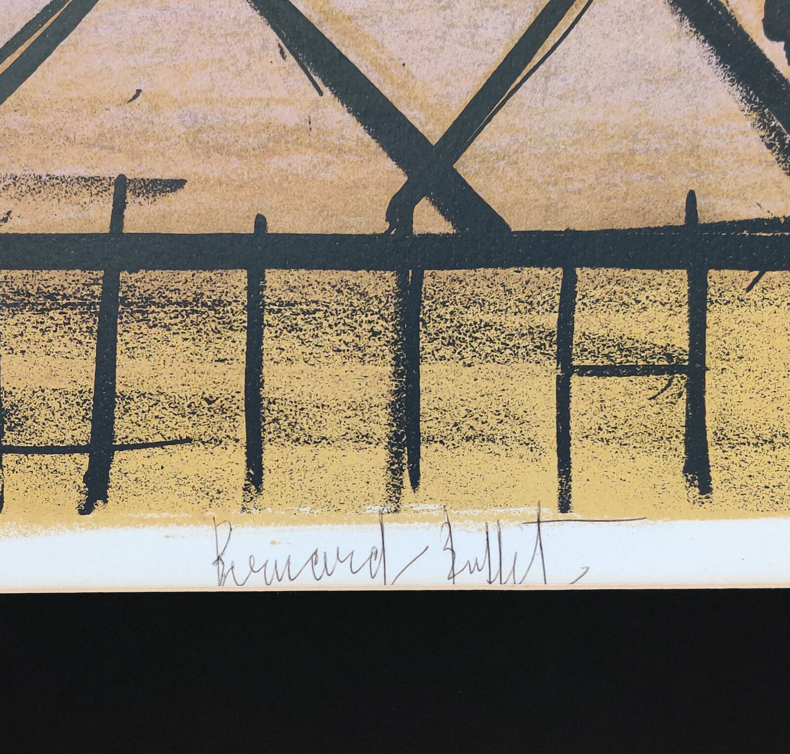 Artwork by Bernard Buffet, L'OTARIE, Made of Lithograph 