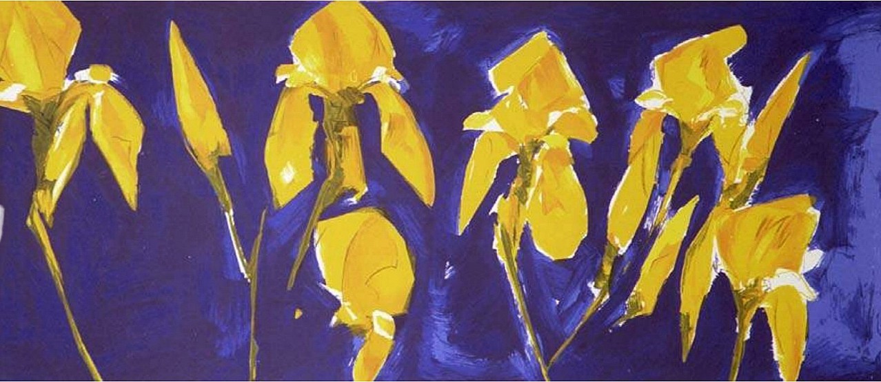 Iris III by Bernd Zimmer, 1995