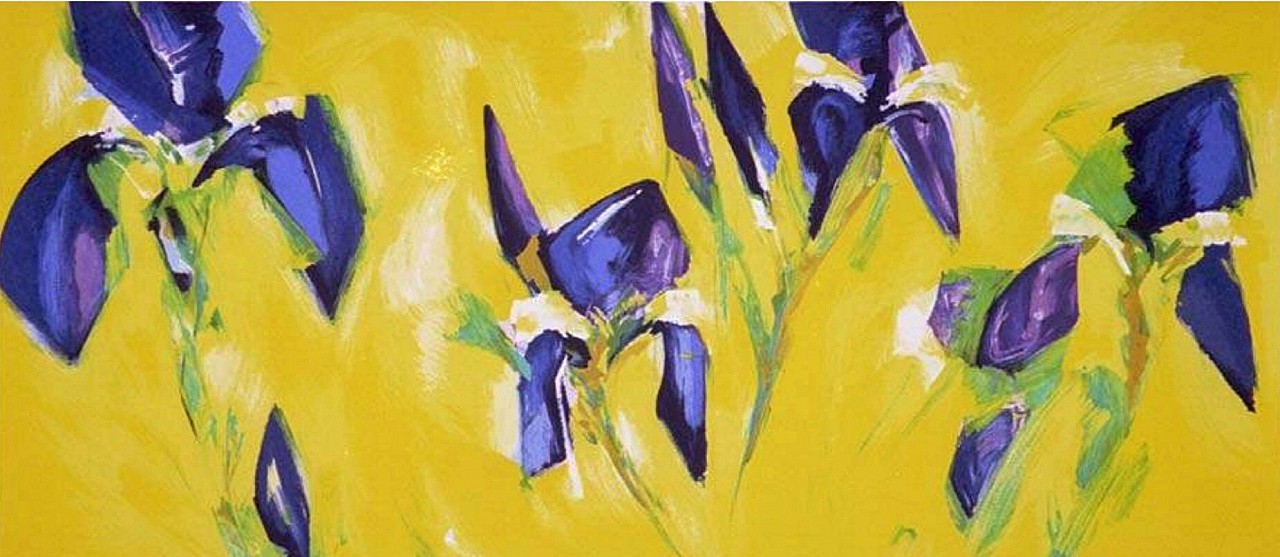 Iris IV by Bernd Zimmer, 1990