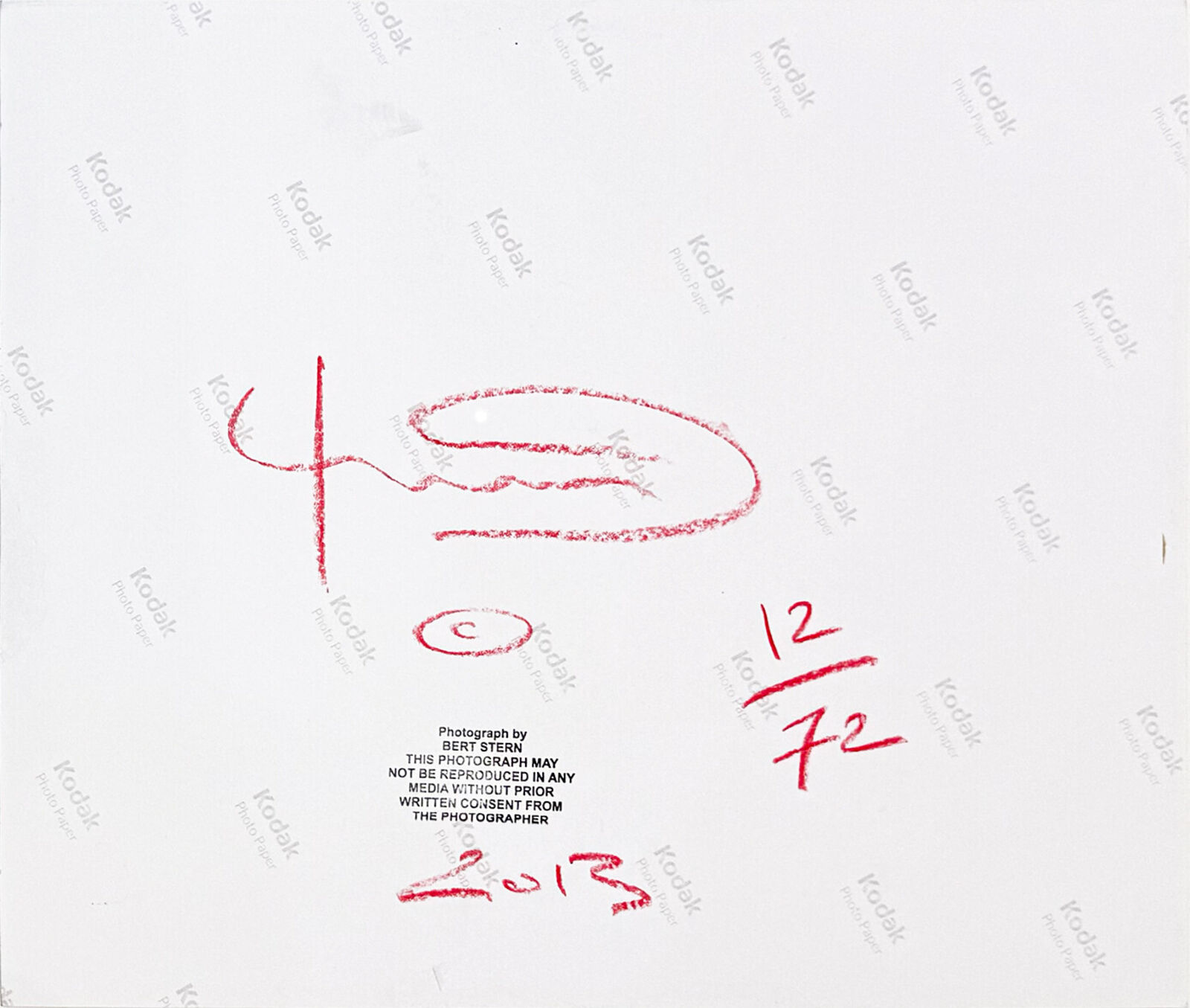 Artwork by Bert Stern, The Last Sitting: Marilyn With Pearls (hand signed C-Print), Made of C-print 