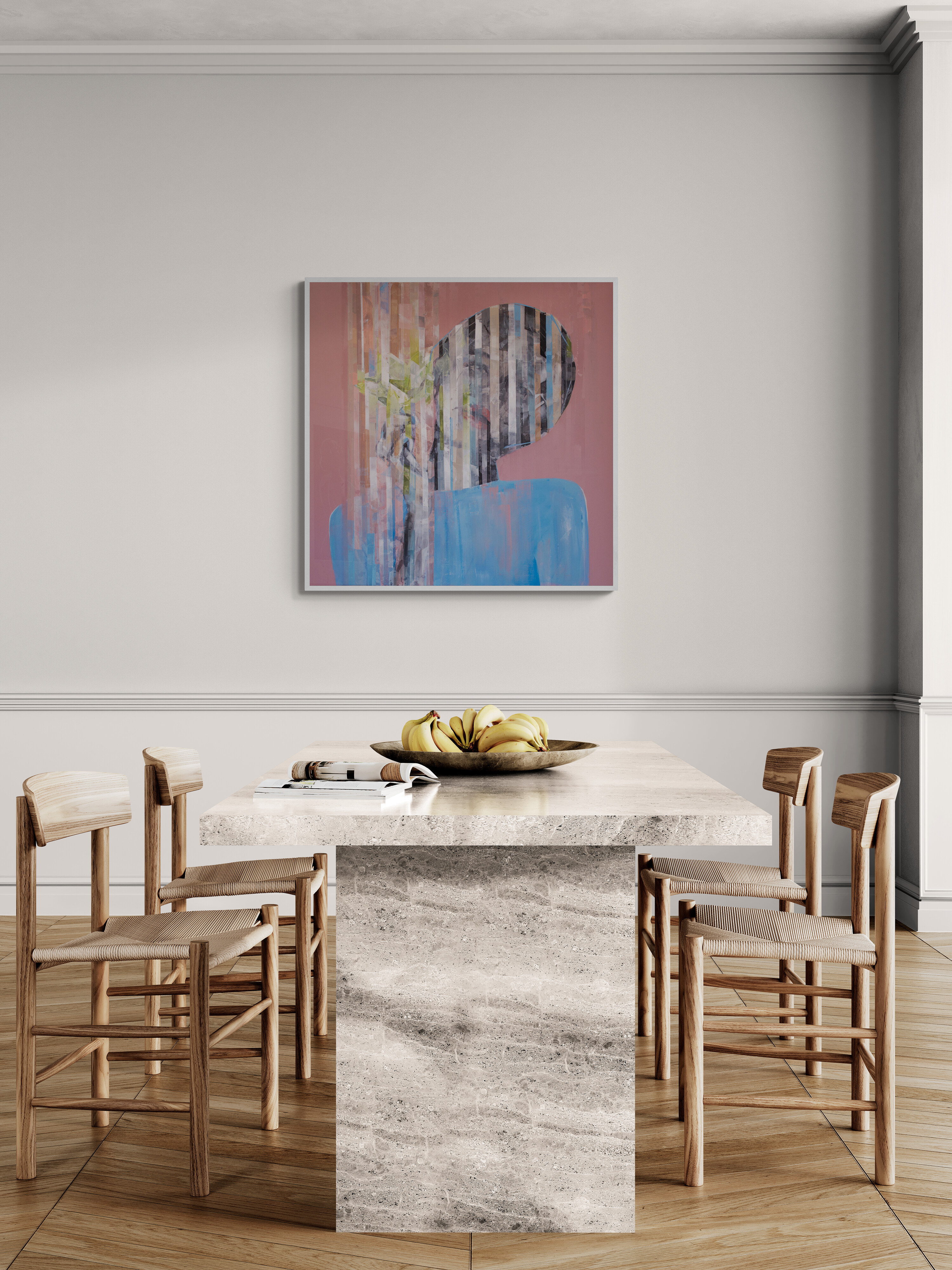 Artwork by Besher Koushaji , Determination, Made of Acrylic On Canvas 