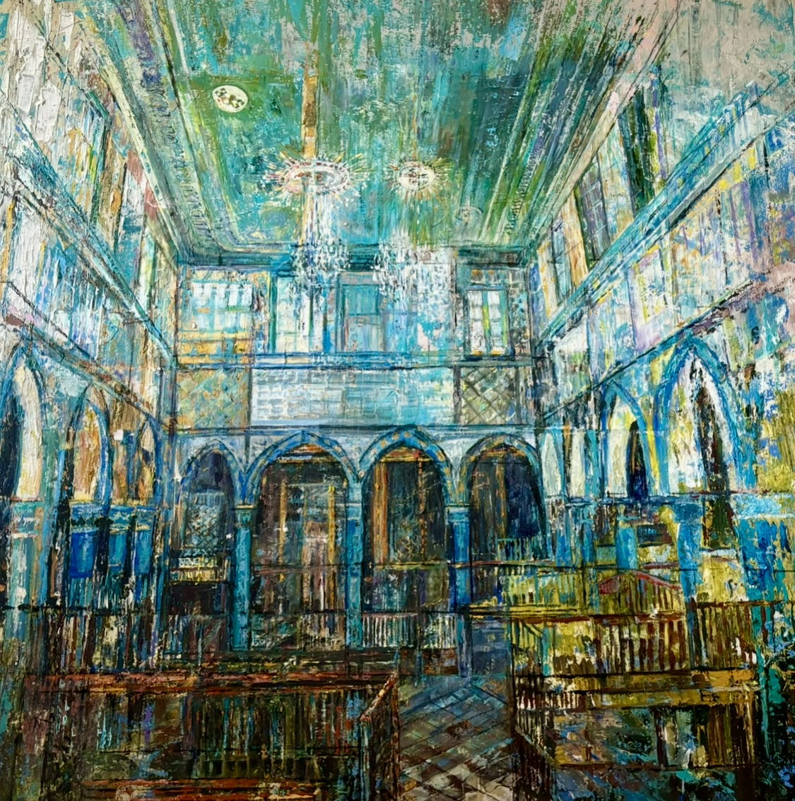 My childhood Synagogue by Bettina Caro , null