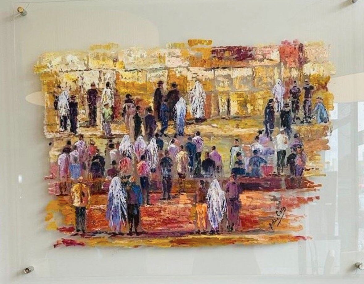 Shabat at the Wall by Bettina Caro , null