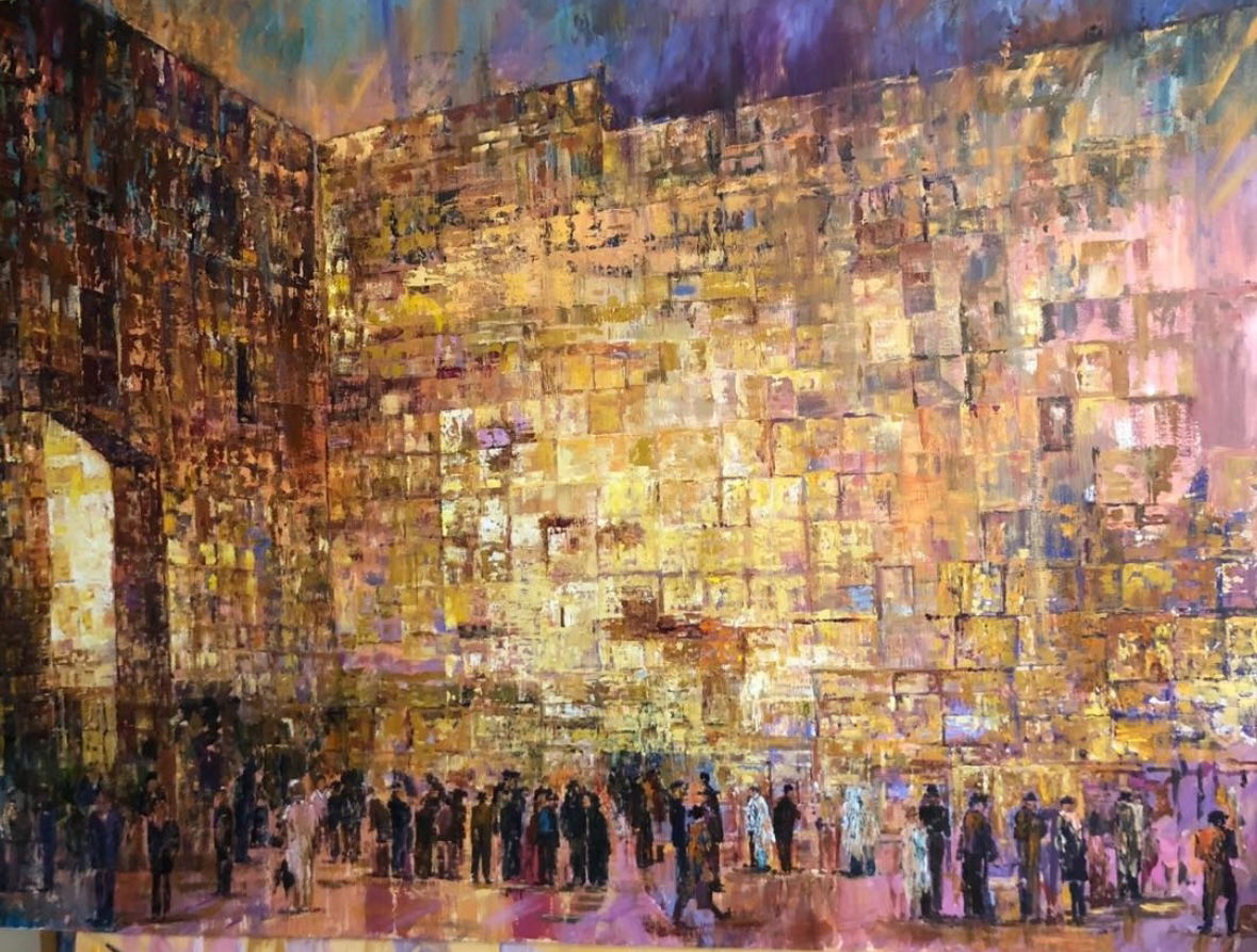 Shabbat at the Wall by Bettina Caro , null