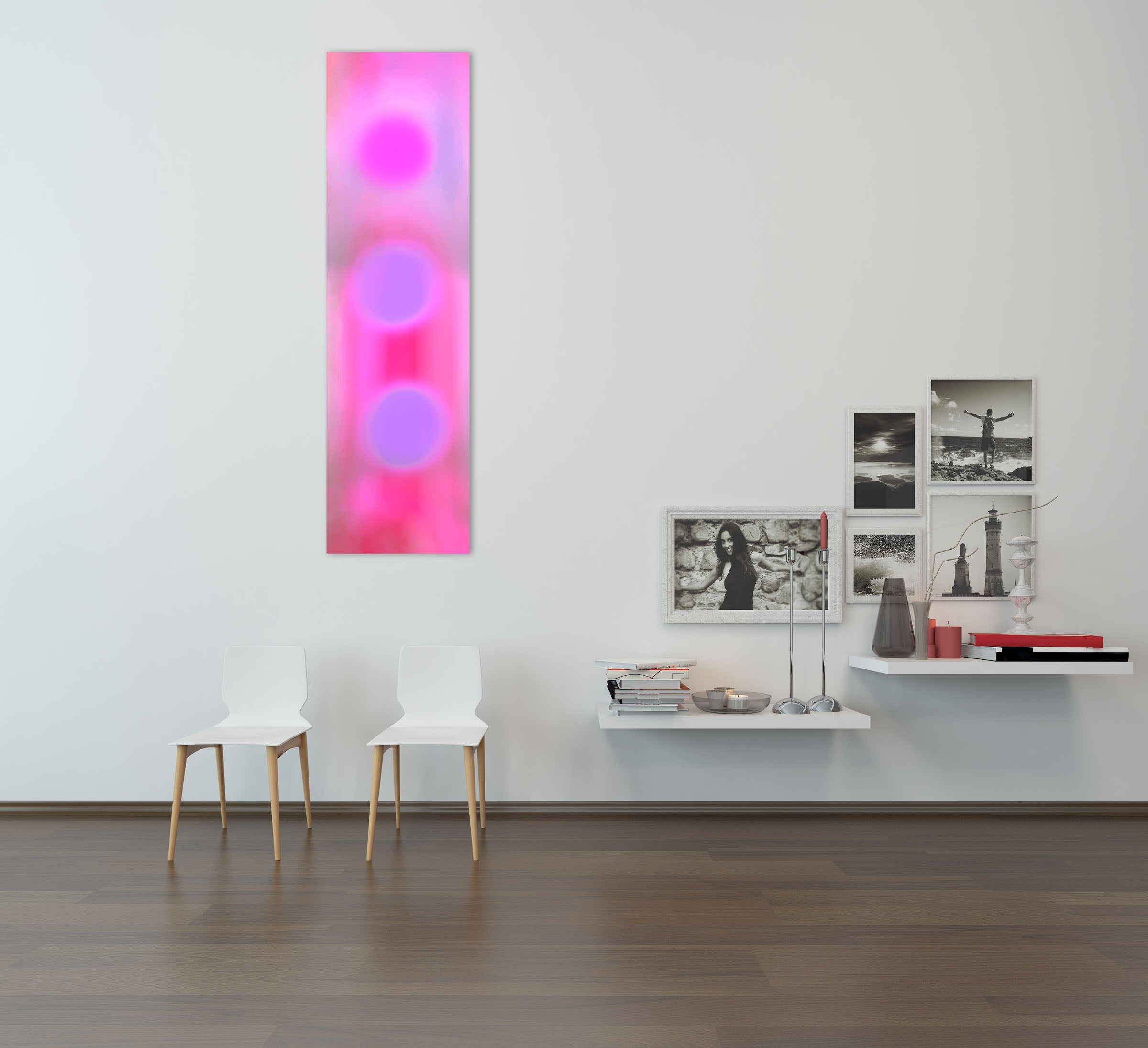 Artwork by Bill Kane, EM-104 Geshe, Made of Pigment on canvas 