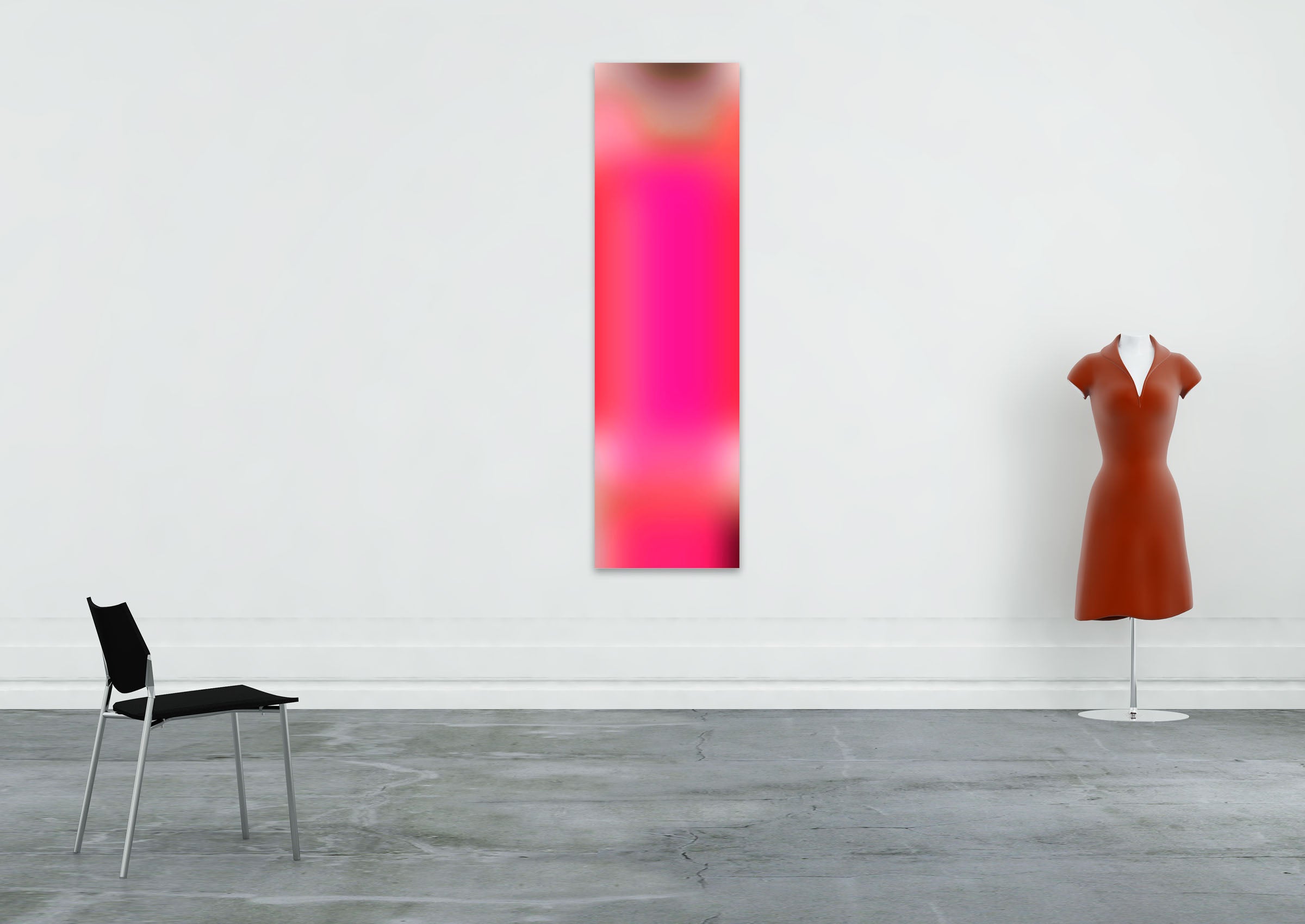 Artwork by Bill Kane, EM-12 Red Tara, Made of Pigment on canvas 