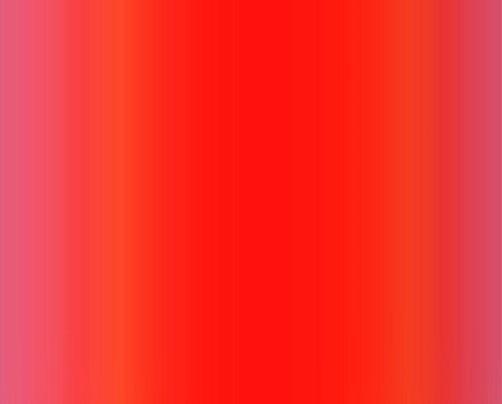 A red and pink abstract painting on a white background.