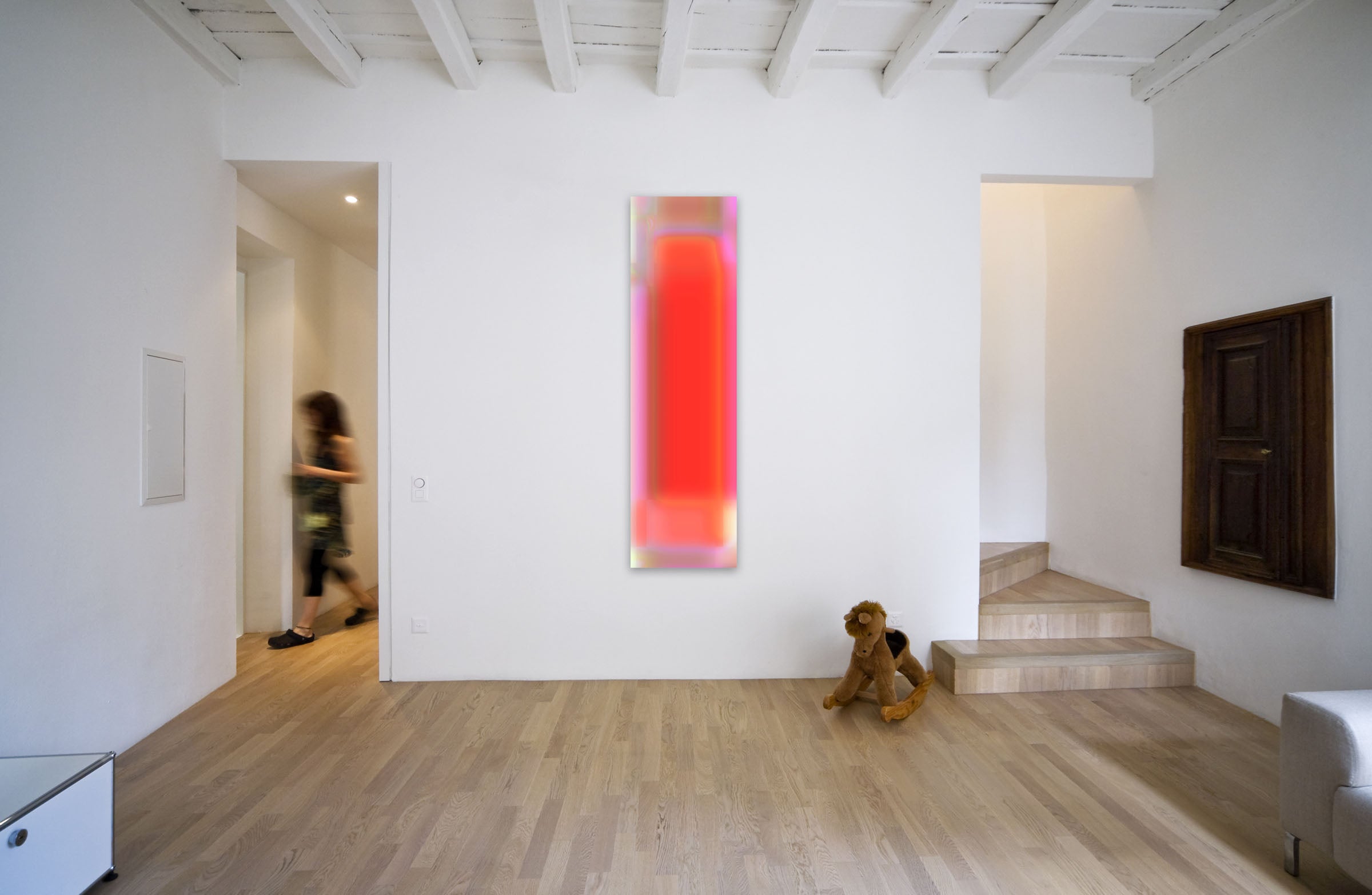 Artwork by Bill Kane, EM-46 Ratnasambhava, Made of Pigment on canvas 