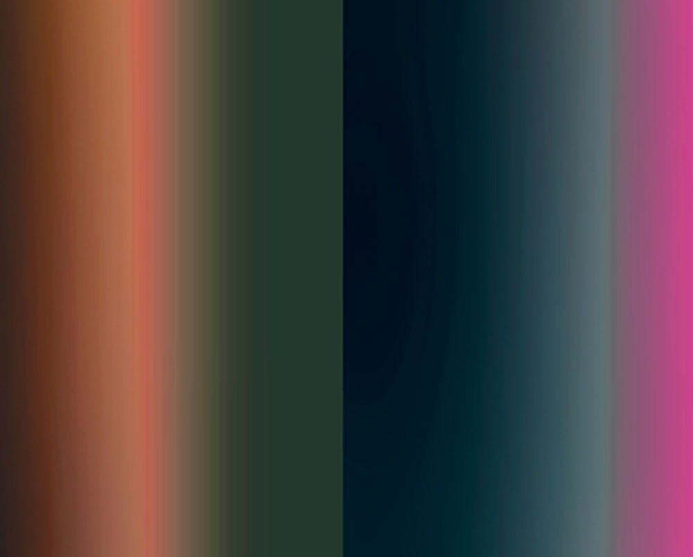 Artwork by Bill Kane, EMDL-9, Made of Pigment on canvas 