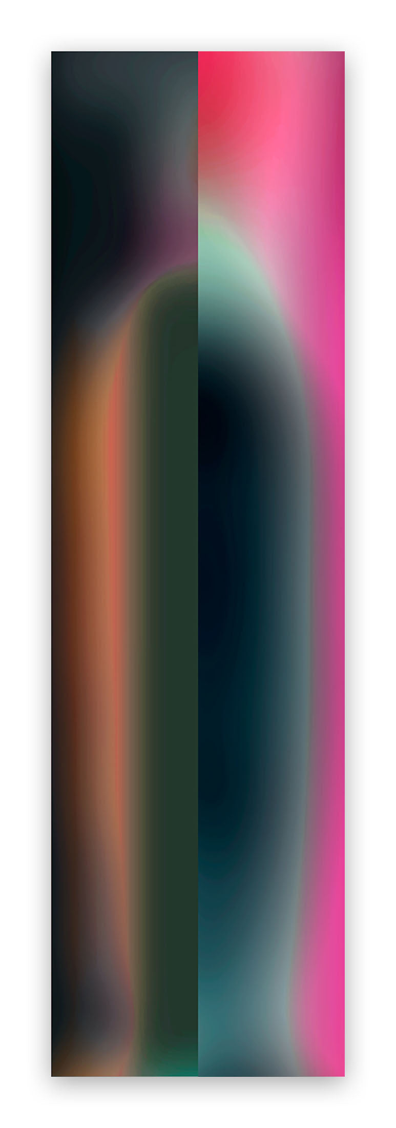 Artwork by Bill Kane, EMDL-9, Made of Pigment on canvas 