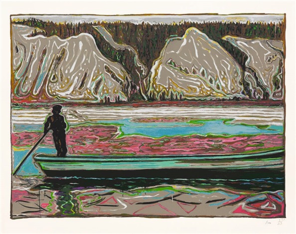 alaskan packer by Billy Childish, 2023