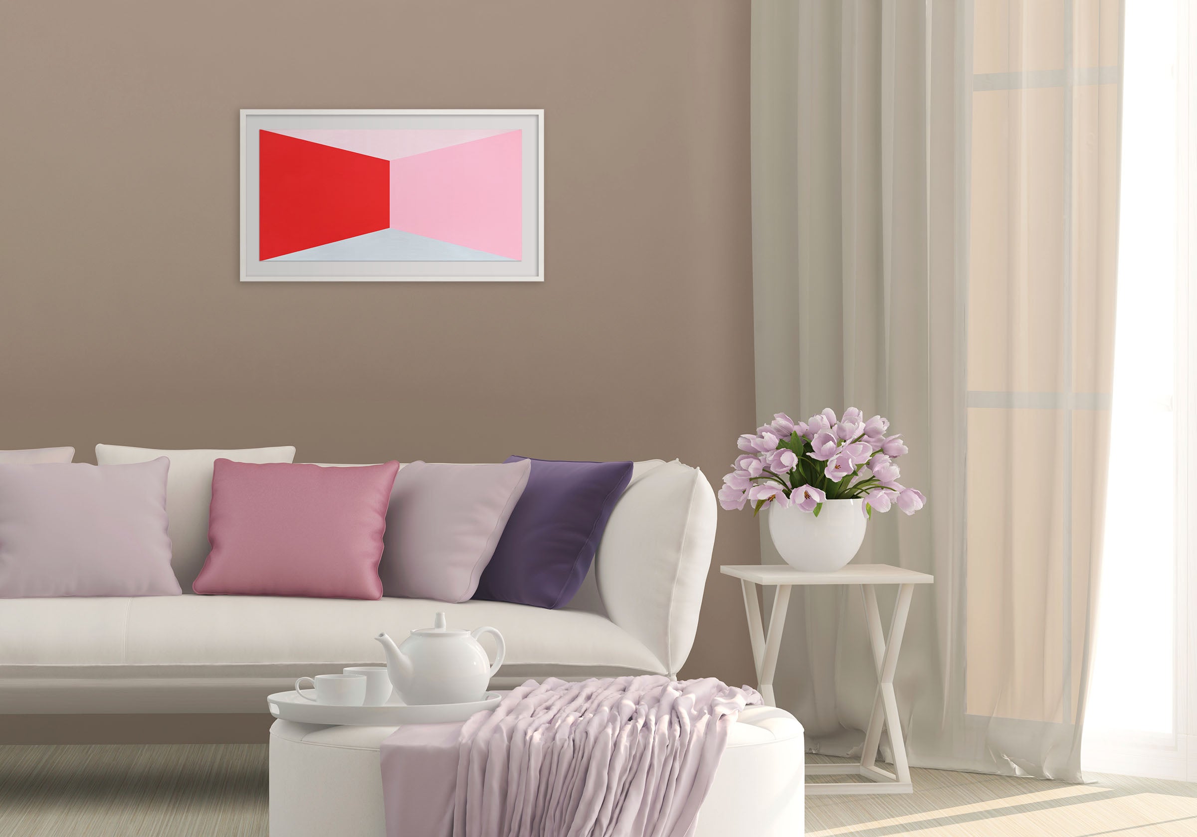 Artwork by Brent Hallard, Bondi Bathers Butterfly, Made of Acrylic on Arches hotpressed watercolour paper 